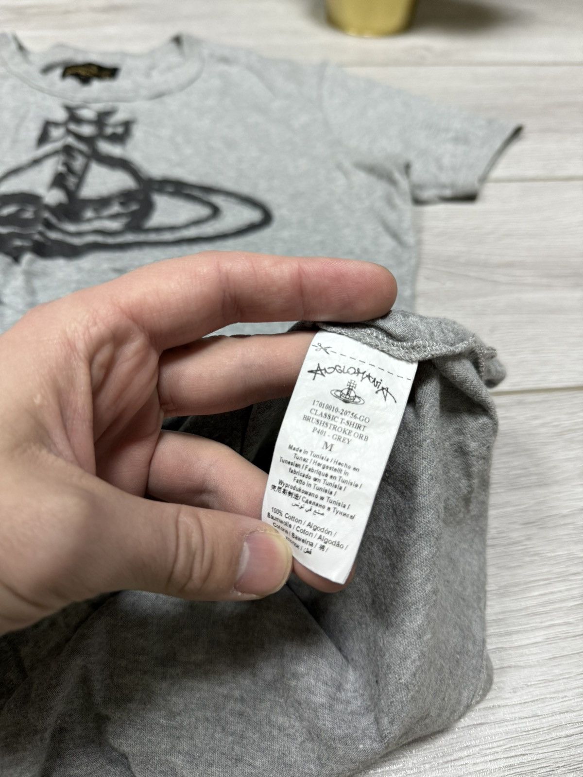 Vivienne Westwood Vivienne Westwood brushstroke vintage big orb t-shirt Size US M / EU 48-50 / 2 - 5 Thumbnail