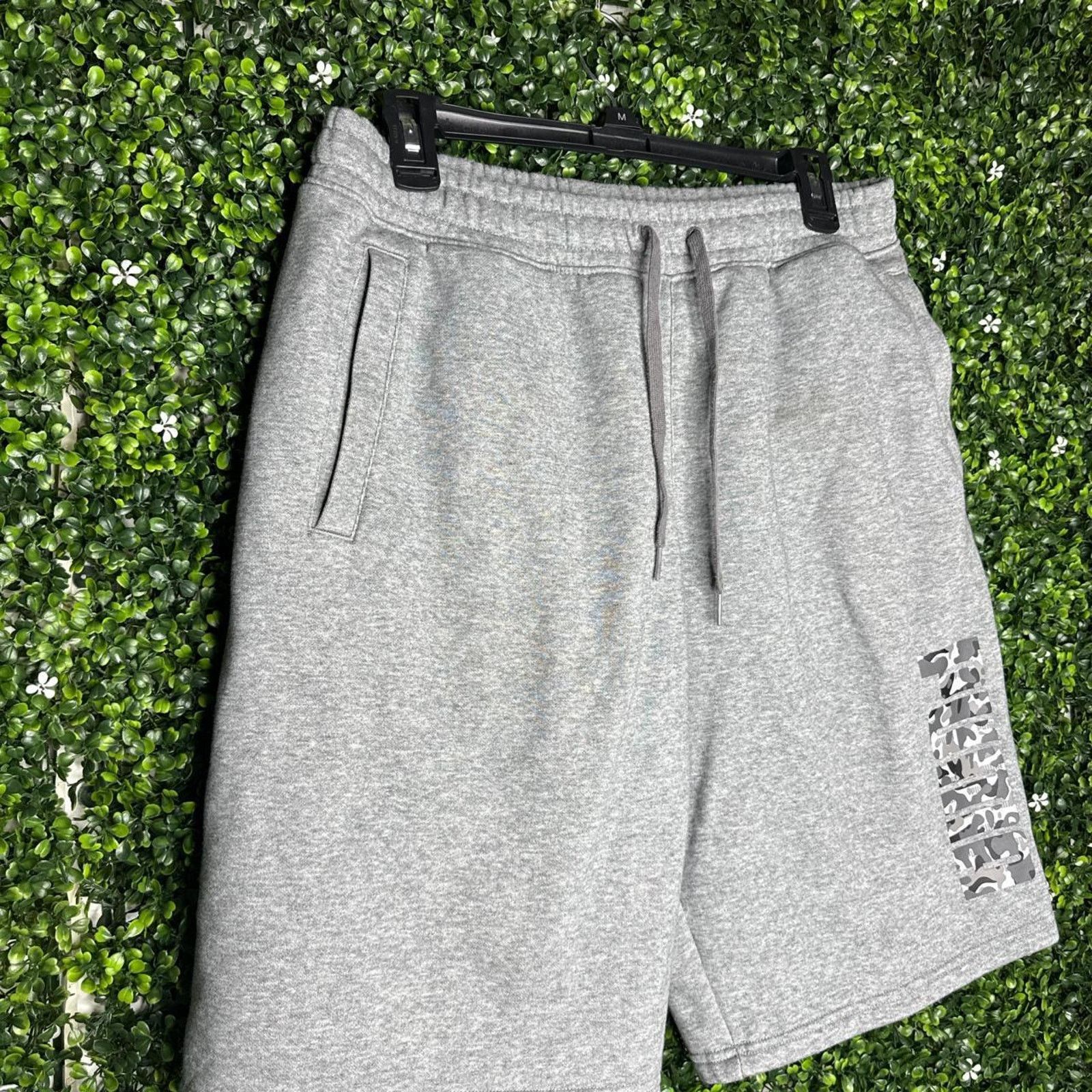 Puma Puma mens grey cotton shorts Size US 32 / EU 48 - 3 Thumbnail