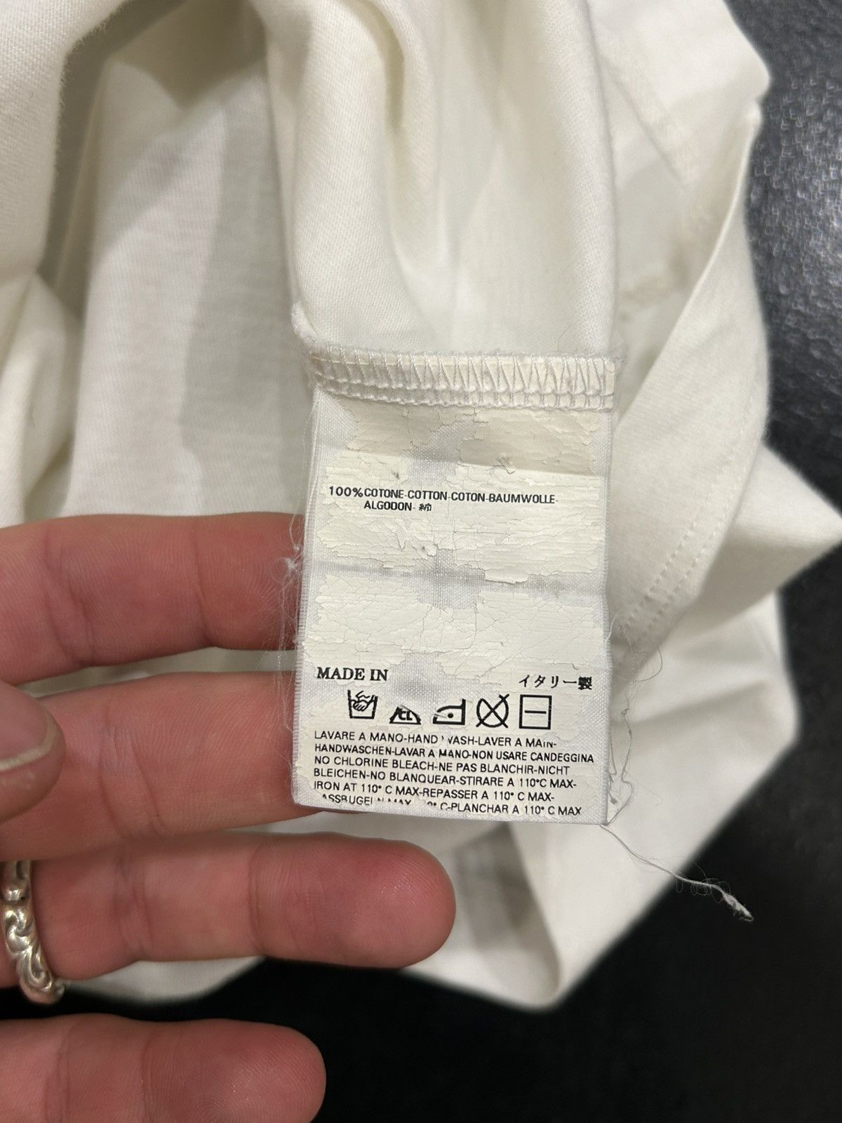Maison Margiela Maison Margiela SS07 Spiderweb Tee Size US S / EU 44-46 / 1 - 6 Thumbnail