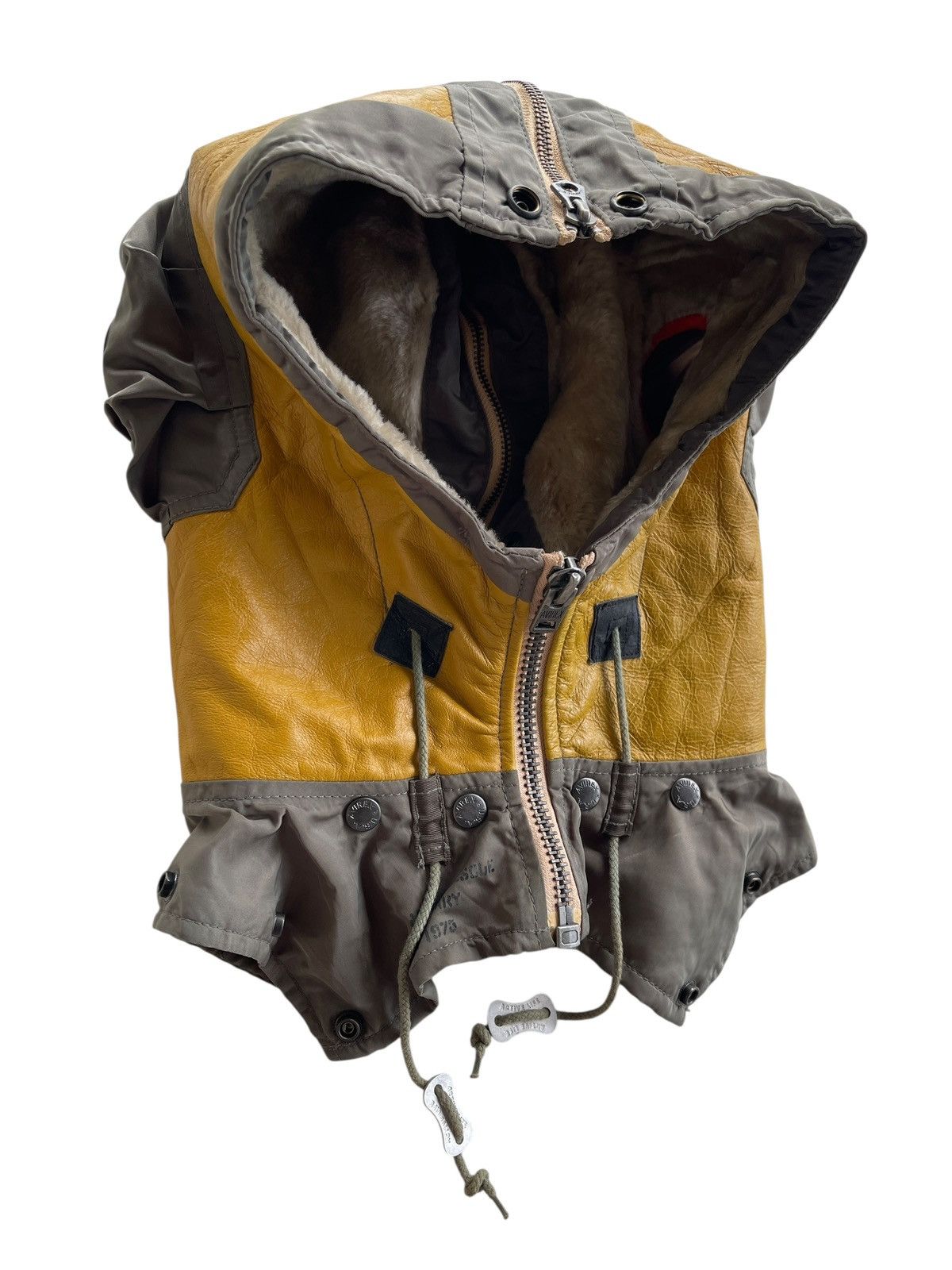 Avirex Vintage MA-1 Avirex Rescue Auxiliary Hooded Fur Size ONE SIZE - 5 Thumbnail