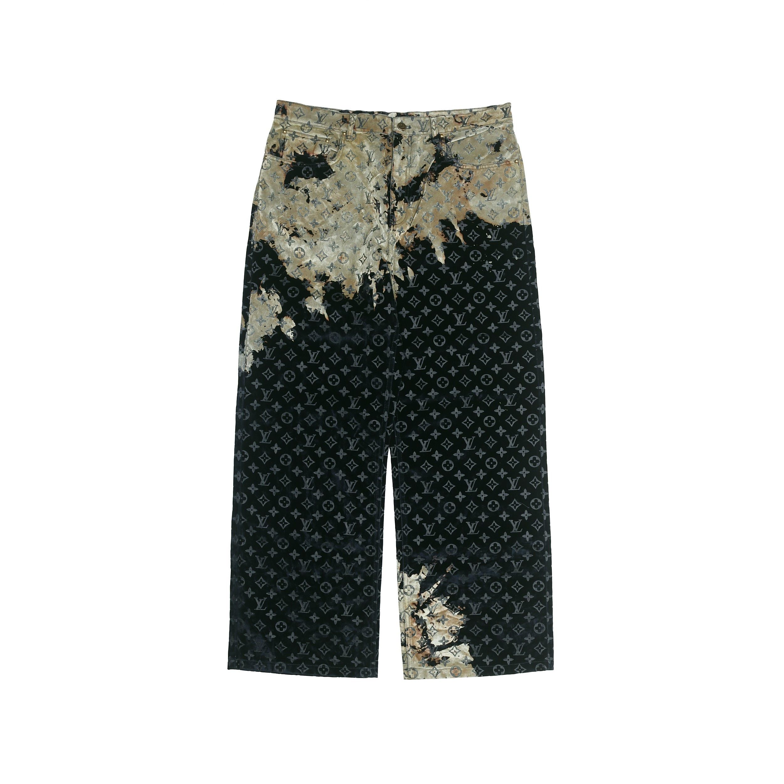 Louis Vuitton Louis Vuitton Monogram Cloud Jeans 38 Size US 38 / EU 54 - 1 Thumbnail