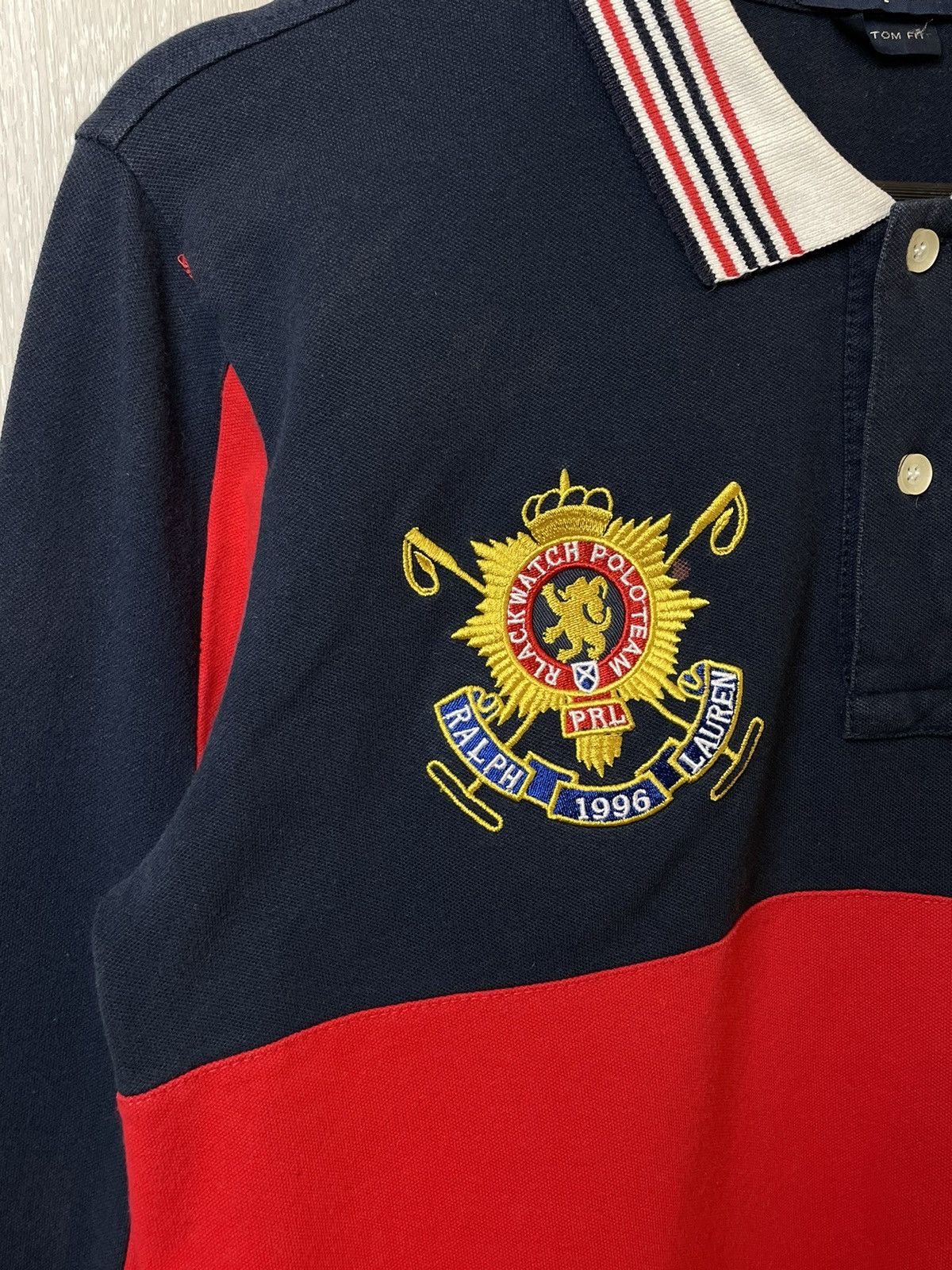 Polo Ralph Lauren × Vintage Vintage Polo Ralph Lauren Rugby Longsleeve Size S Size US S / EU 44-46 / 1 - 4 Thumbnail
