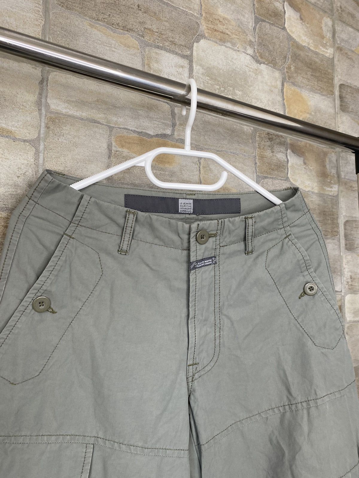 Designer × Marithe + Francois Girbaud Marithe Francois Girbaud Parachute Bondage Cargo Pants Size 28" / US 6 / IT 42 - 18 Thumbnail
