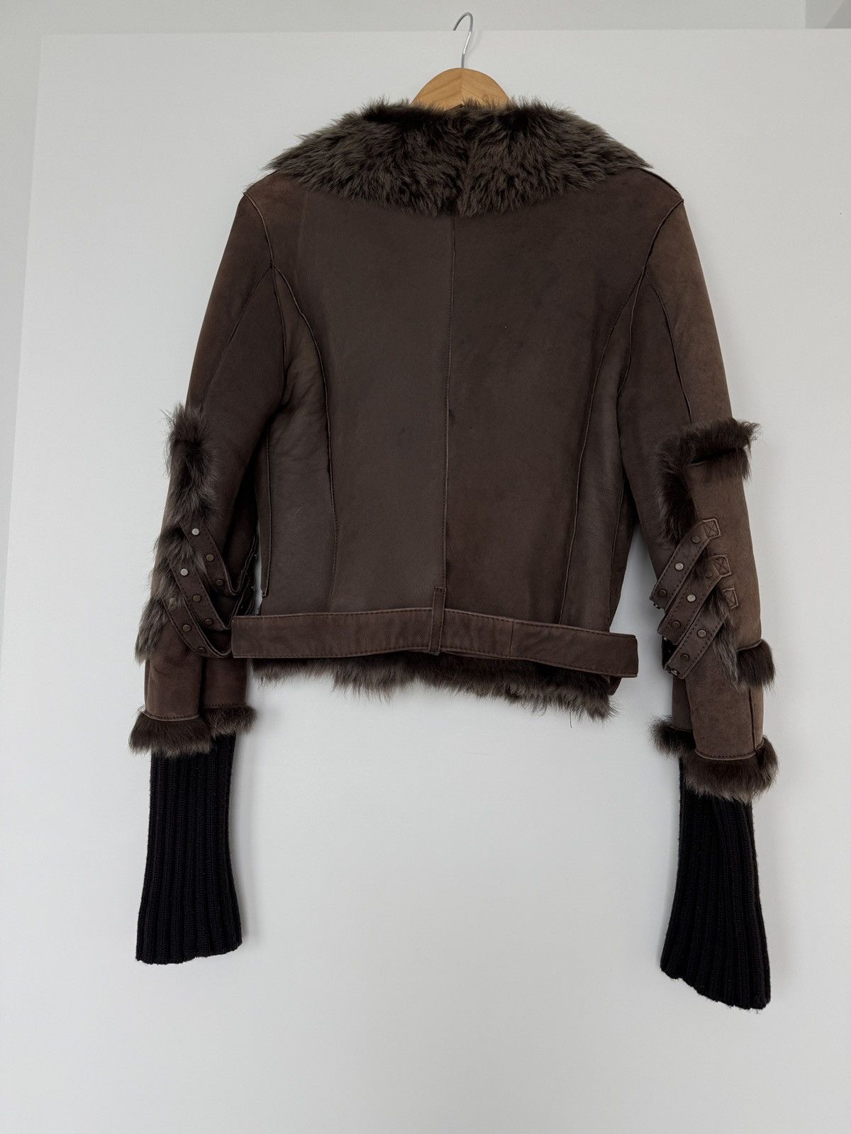 Antonio Berardi 2die4 Antonio Berardi Sheepskin Jacket Size XS / US 0-2 / IT 36-38 - 2 Thumbnail