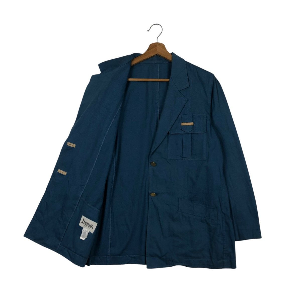Herno 🔥VINTAGE CHORE WORKER JACKET HERNO MADE IN ITALY Size US S / EU 44-46 / 1 - 13 Thumbnail