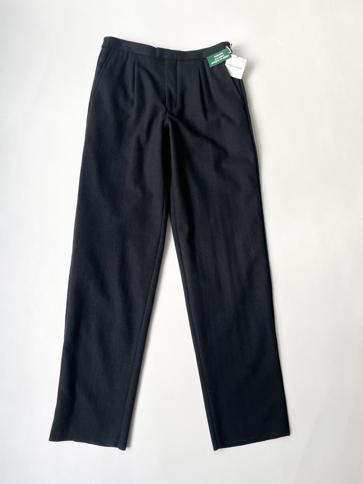 Comme des Garcons A/W 05 Side Stripe Heavy Wool Trouser Size US 32 / EU 48 - 2 Thumbnail