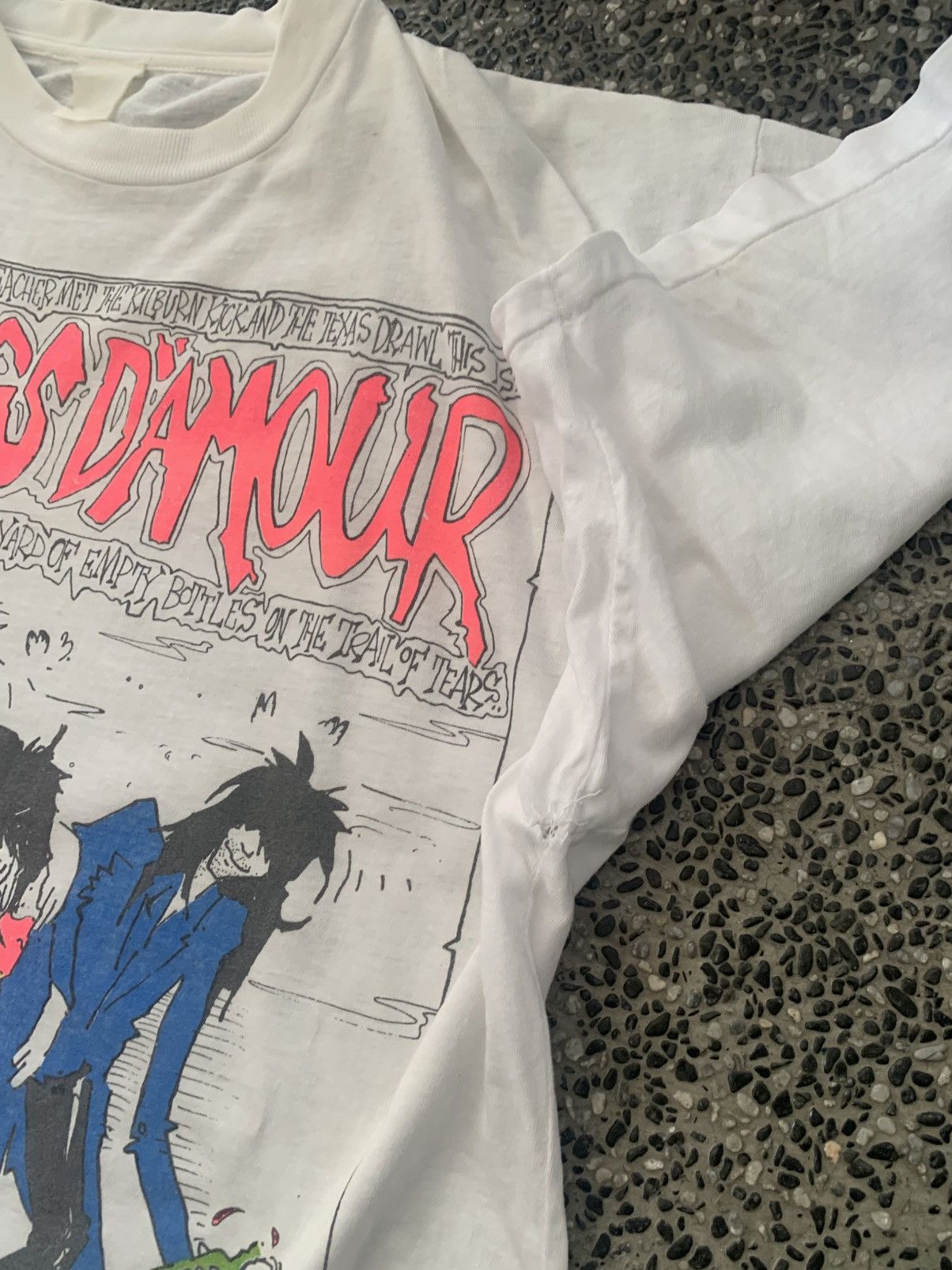 Band Tees × Vintage Vintage 90s The Dogs D”Amour English Rock Band T shirt Size US L / EU 52-54 / 3 - 9 Thumbnail