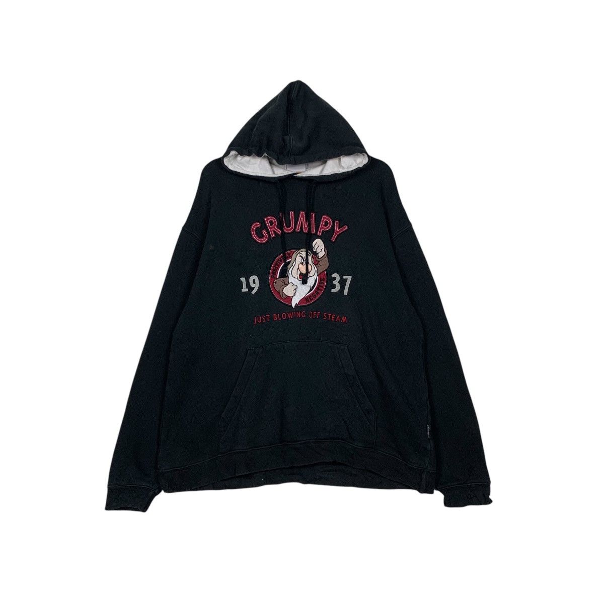 Disney DISNEYLAND RESORT GRUMPY Big Logo Hoodie Pullover #2666-C119 Size US L / EU 52-54 / 3 - 1 Thumbnail