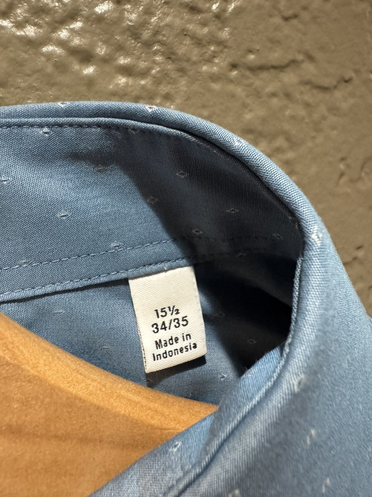 Calvin Klein Vintage Blue Calvin Klein Slim Fit Buttin Down Shirt 15 1/2 Size US M / EU 48-50 / 2 - 3 Thumbnail