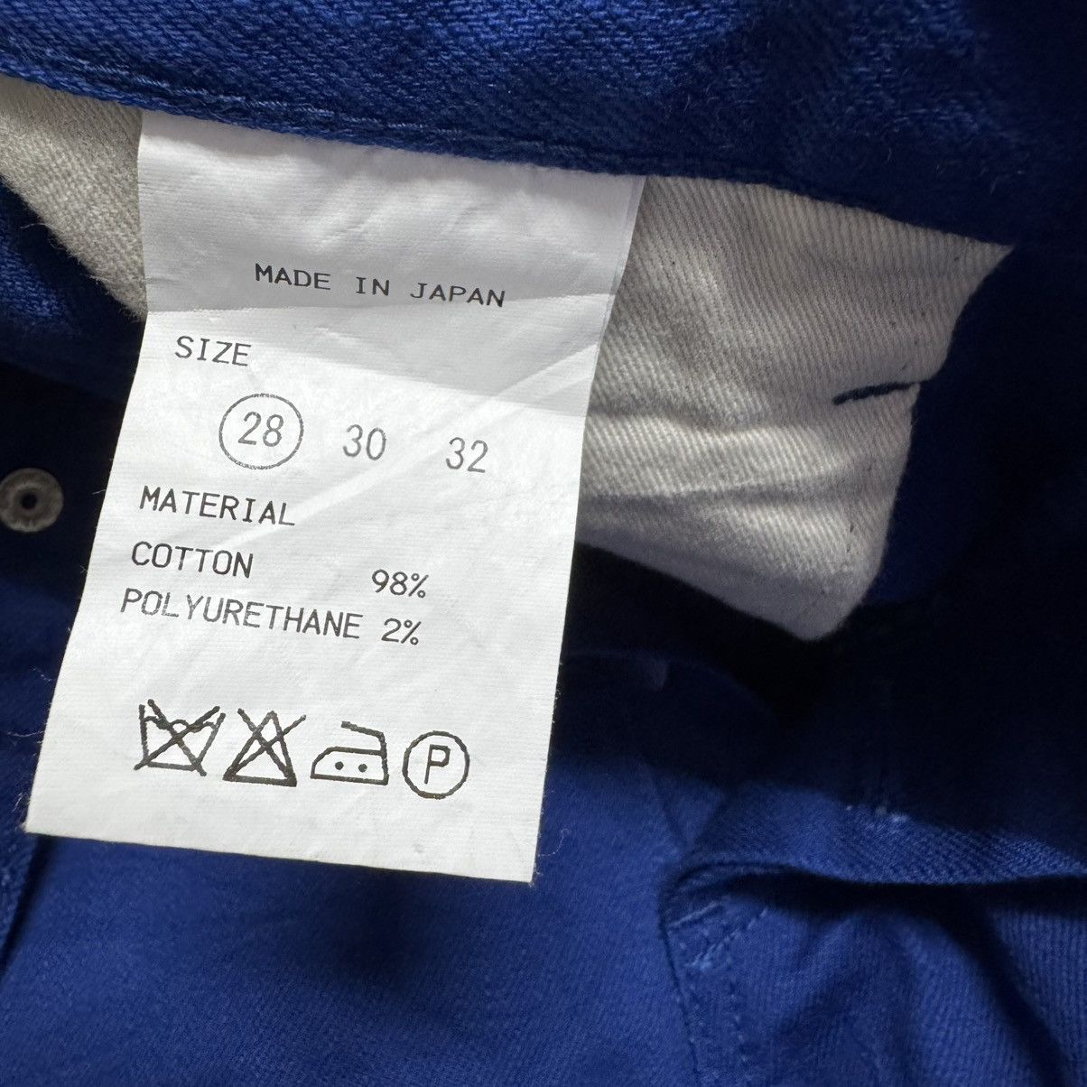 READYMADE S'exprimer Royal Blue Denim Jeans By YUTA READYMADE Size US 29 - 18 Thumbnail