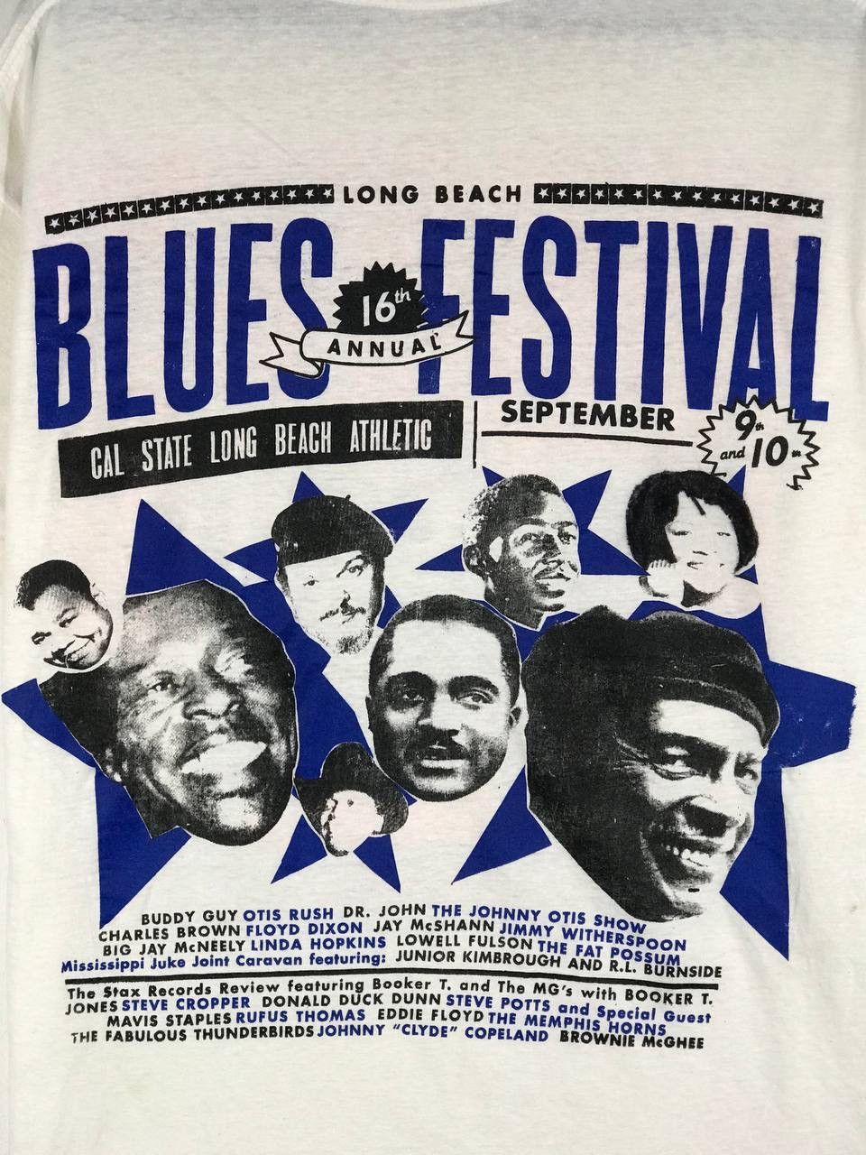 Band Tees × Vintage vintage Long beach blues festival Size US XL / EU 56 / 4 - 6 Thumbnail