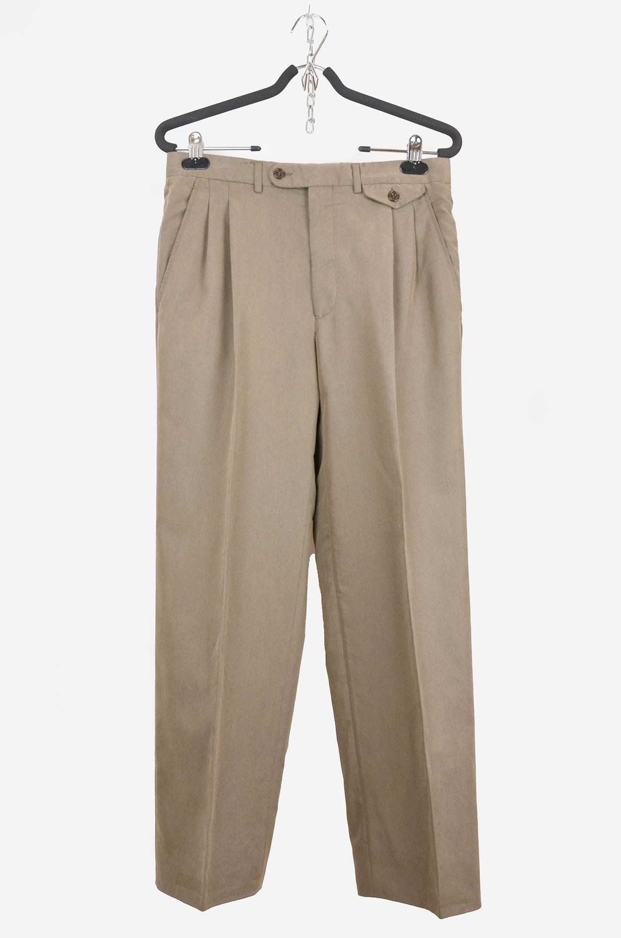 Pierre Balmain Pierre Balmain Paris Vintage Pleated Trousers – Size 40 Size US 32 / EU 48 - 1 Thumbnail