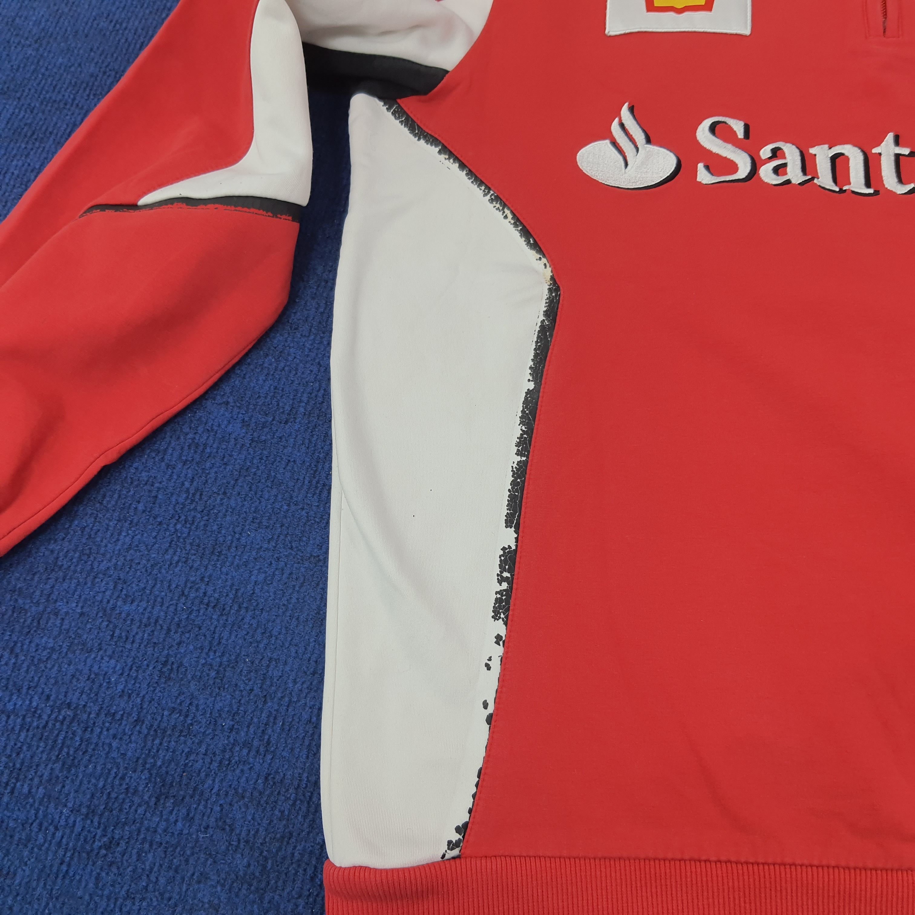 Puma × Vintage Vintage Puma x Ferrari Motorsports Half Zipper C234N20 Size US M / EU 48-50 / 2 - 18 Thumbnail