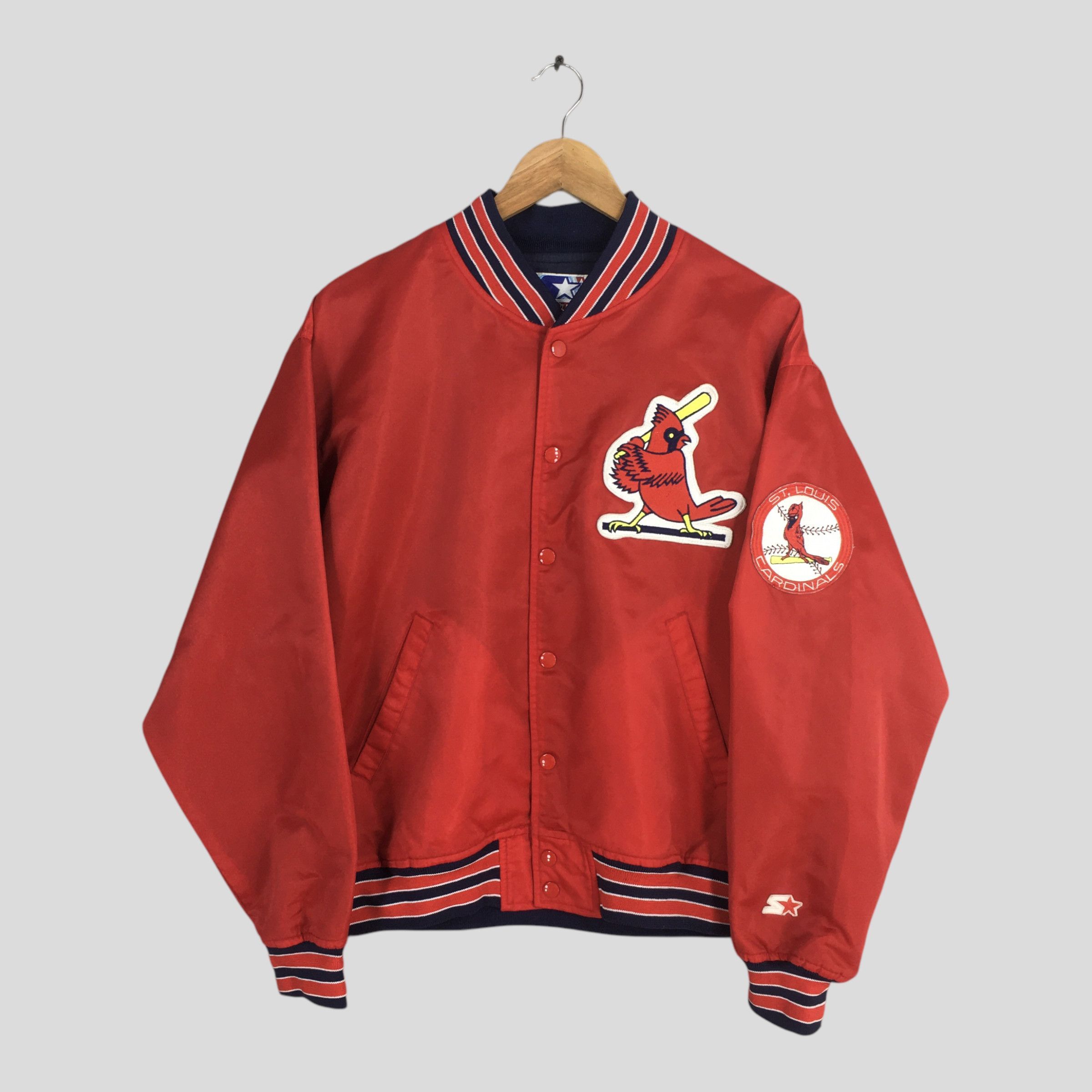 MLB Vintage St Louis Cardinals MLB Stadium Jacket Medium Size US M / EU 48-50 / 2 - 3 Thumbnail