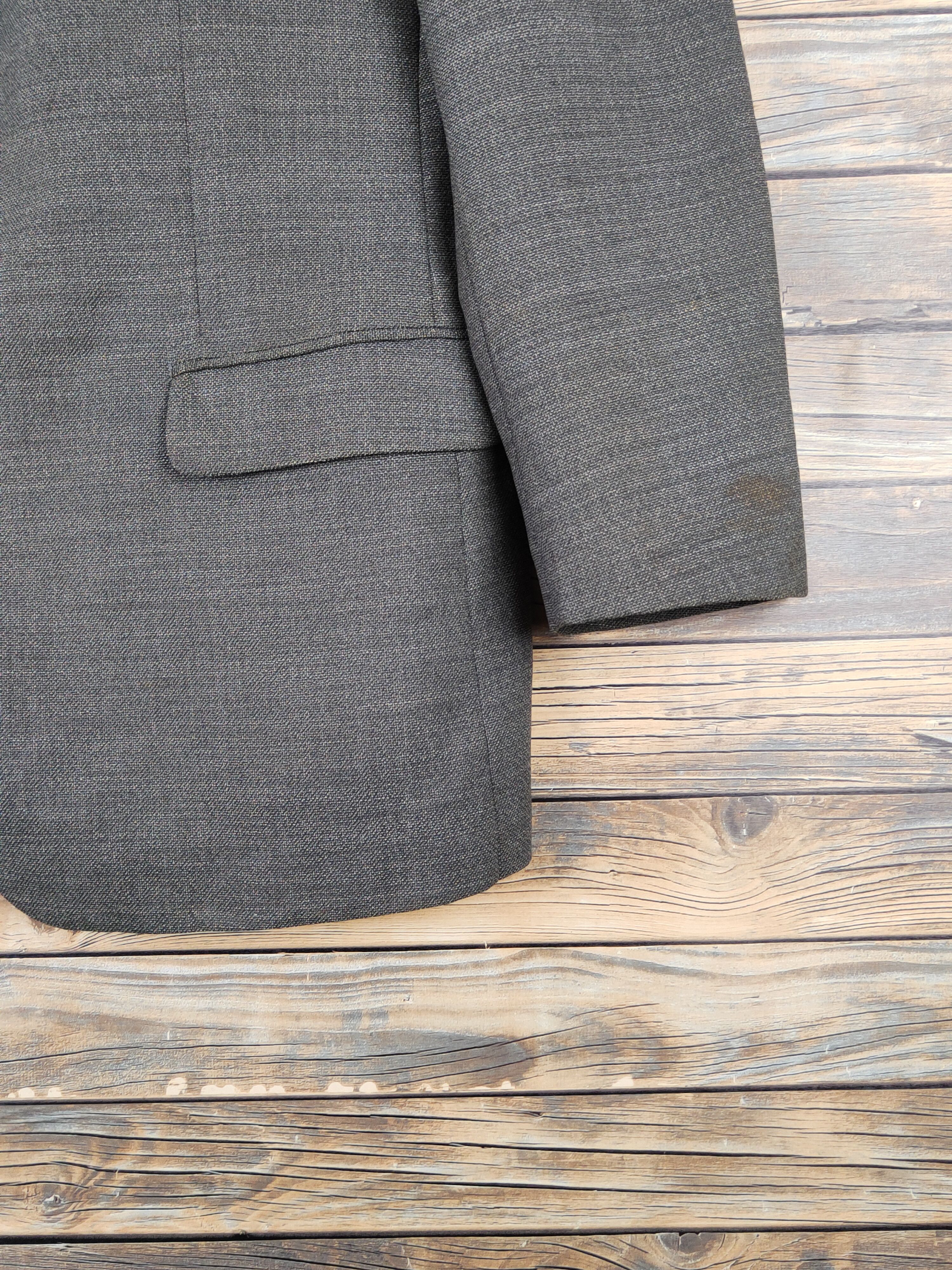 Japanese Brand × Renoma × Vintage Vintage Renoma Dark Gray Blazers Size US L / EU 52-54 / 3 - 6 Thumbnail