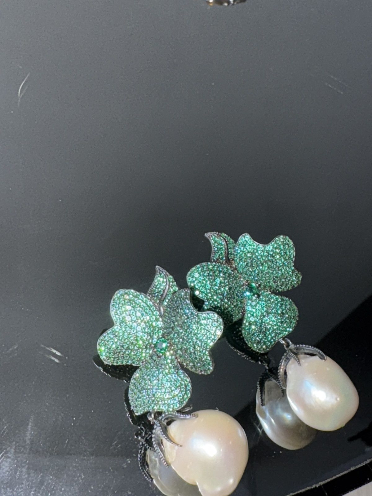 Vintage Italian silver earrings Size ONE SIZE - 10 Thumbnail