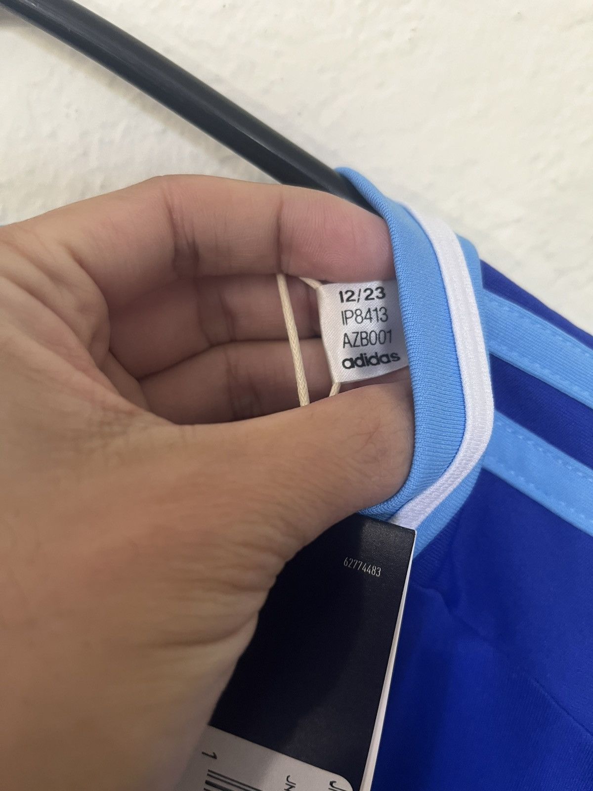 Adidas Adidas Argentina 2024 Away Soccer Football Jersey Messi 10 Size US XL / EU 56 / 4 - 4 Thumbnail