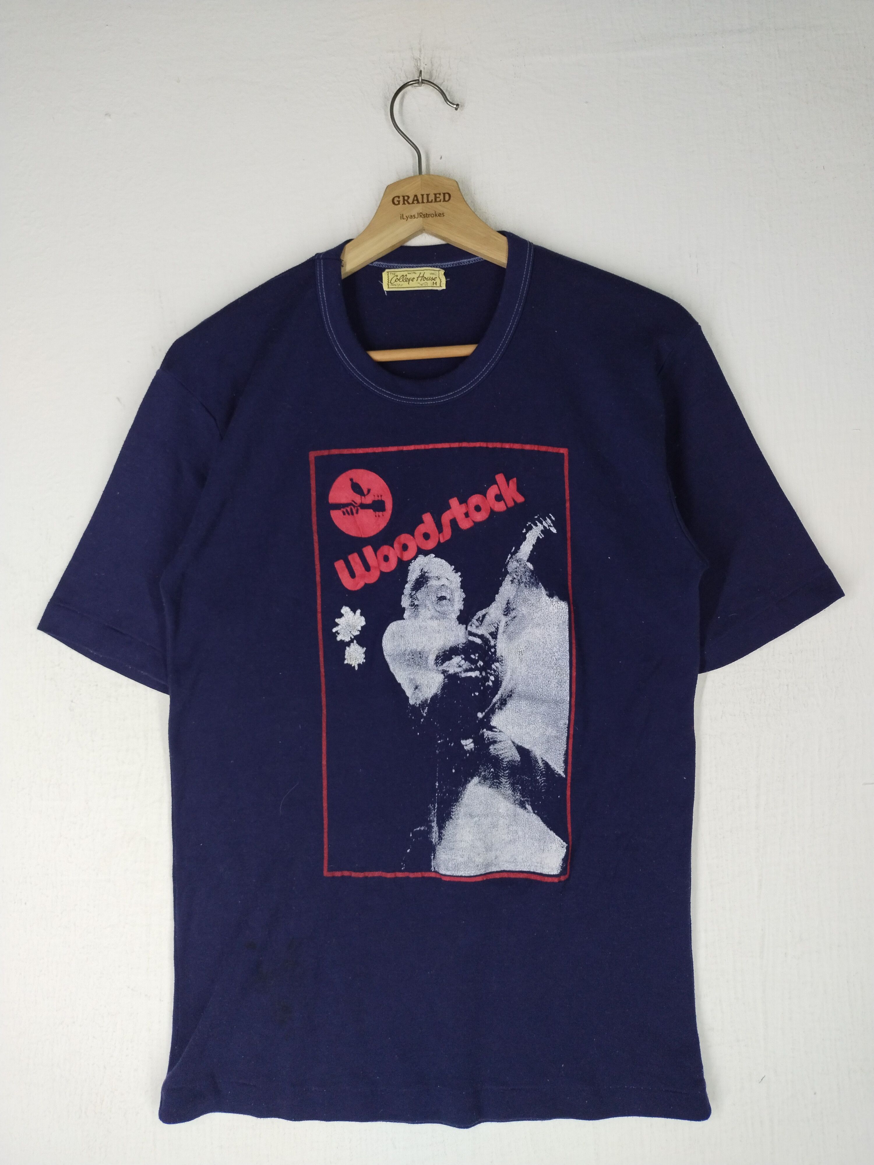 Band Tees Vintage 90's Woodstock Punk Rock Tee Size US M / EU 48-50 / 2 - 1 Thumbnail