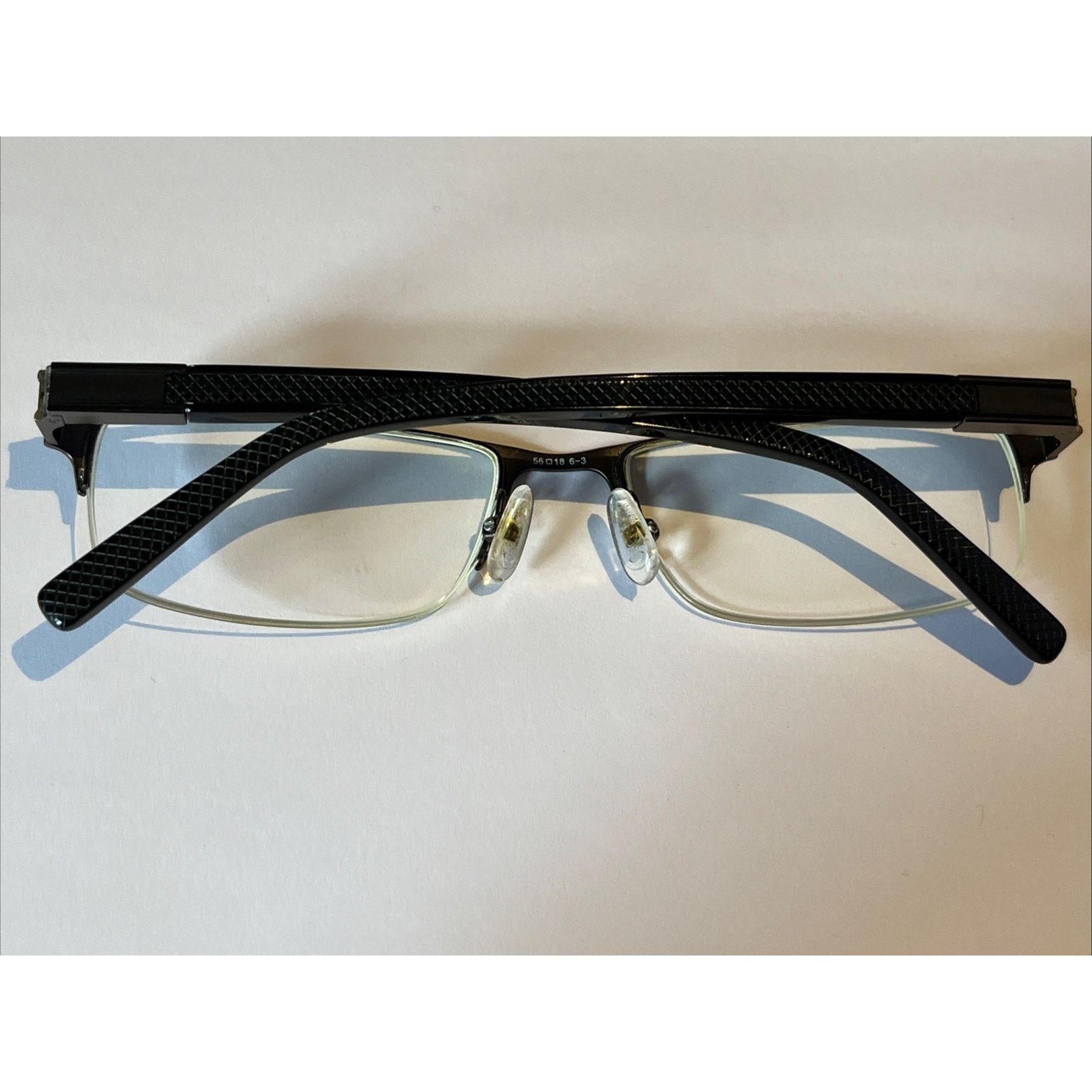 Other CHESTERFIELD CH45XL 0JVW BLACK EYEGLASSES 56-18-145 Half Rim Size ONE SIZE - 7 Thumbnail