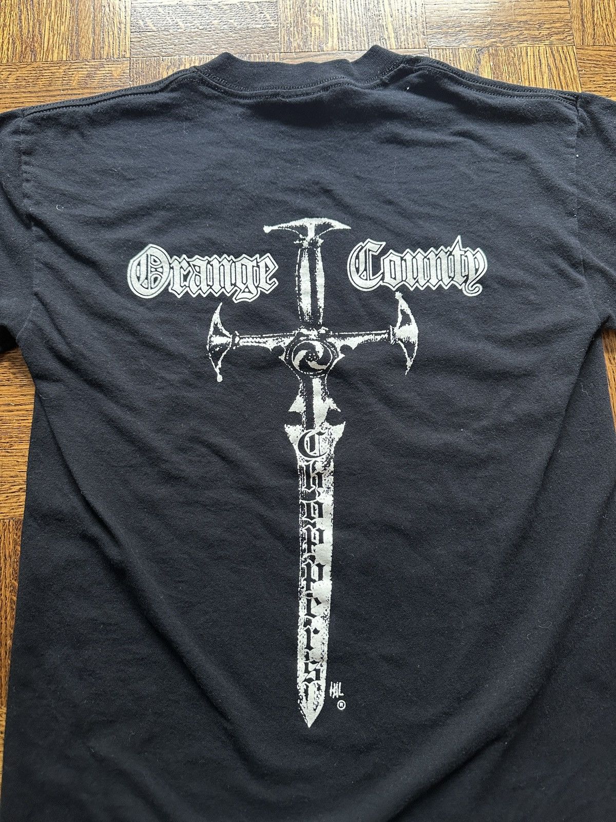 Japanese Brand Vintage Y2K Orange County Choppers sword Graphic Tee Size US S / EU 44-46 / 1 - 3 Thumbnail