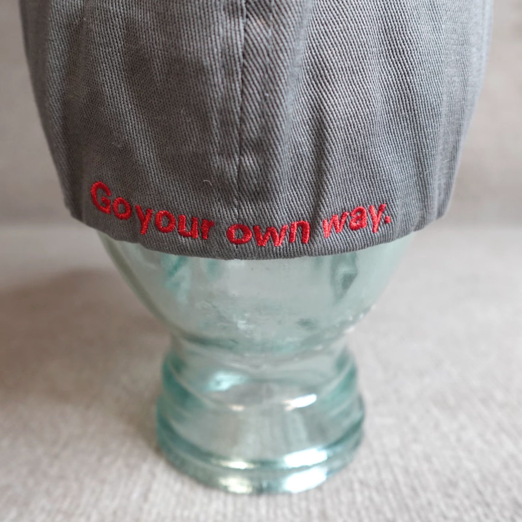 Vintage Oris Hat Gray Embroidered Official S - M Watches Mens Baseball Cap Cotton Snags Front China Ships Next Business Day Size ONE SIZE - 3 Thumbnail