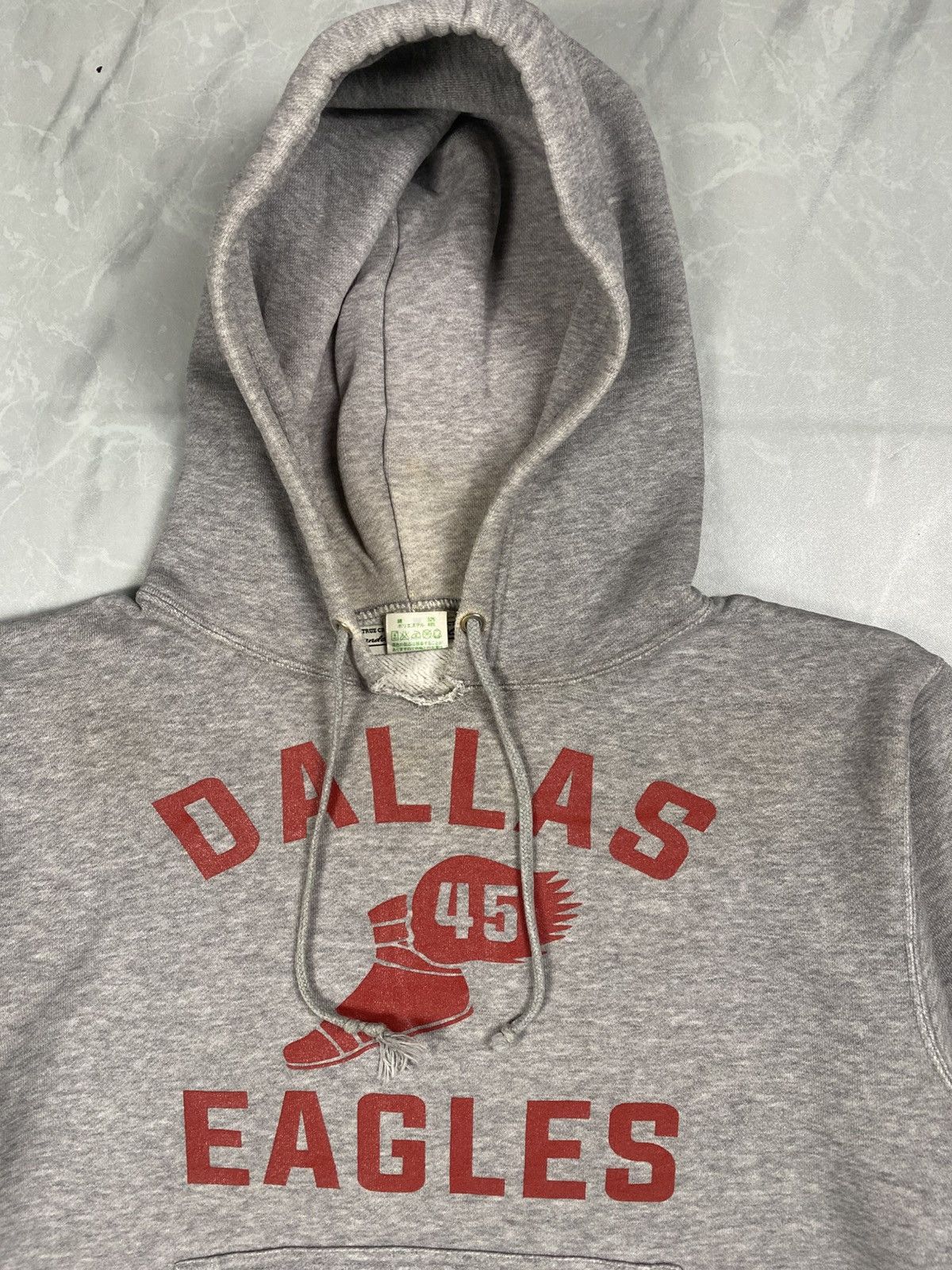 American Apparel Vintage Dallas Eagles Union Distressed Boxy Pullover Size US M / EU 48-50 / 2 - 2 Thumbnail