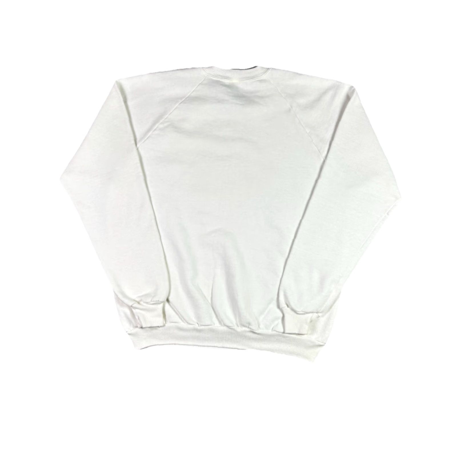 Jerzees VINTAGE New Jersey Promo Sweatshirt White Raglan Crewneck XL 90s Nike? Size US XL / EU 56 / 4 - 2 Thumbnail