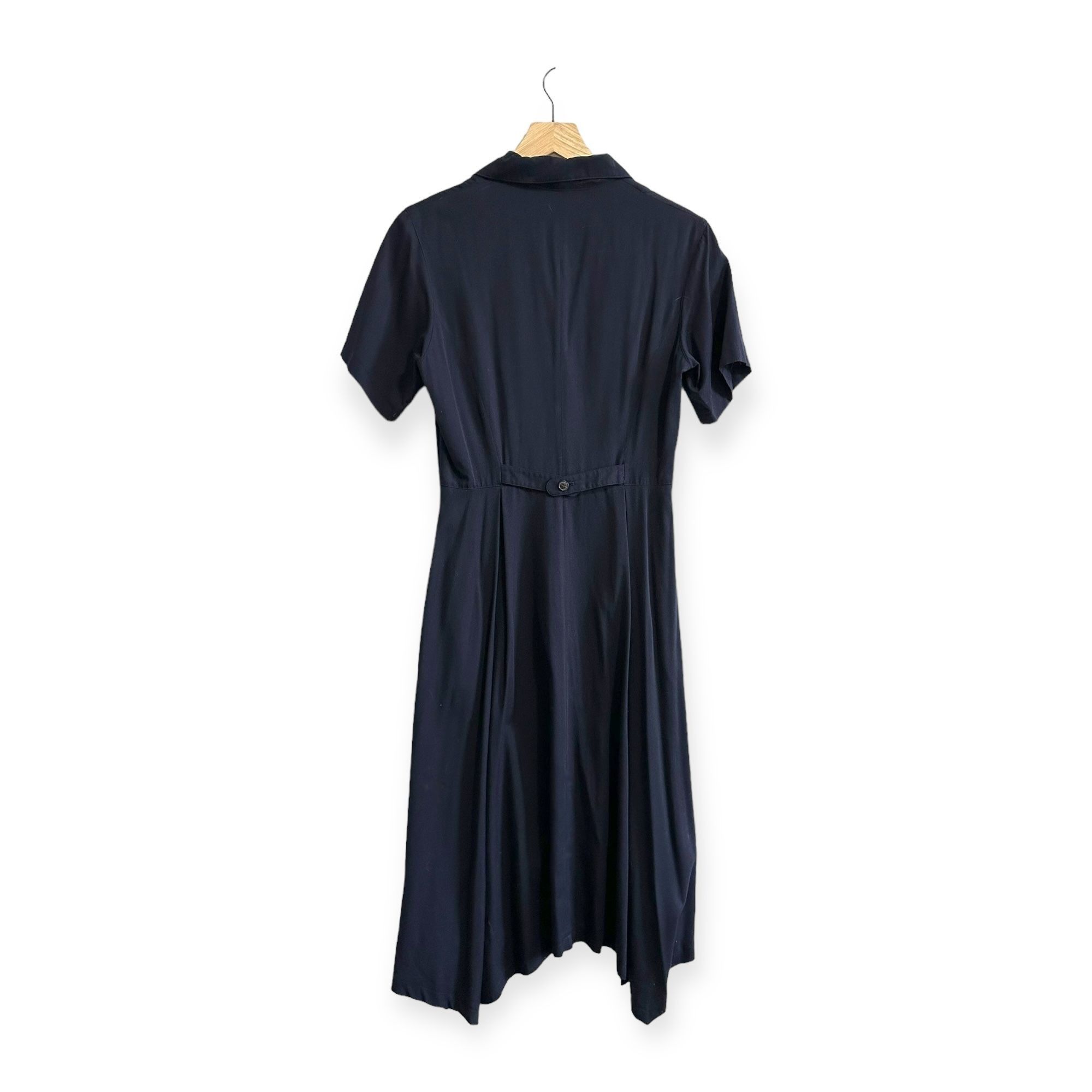 ATSURO TAYAMA × Japanese Brand × Vintage Vintage AT/Atsuro Tayama Blue A line Short Sleeve Midi Dress Size ONE SIZE - 2 Thumbnail