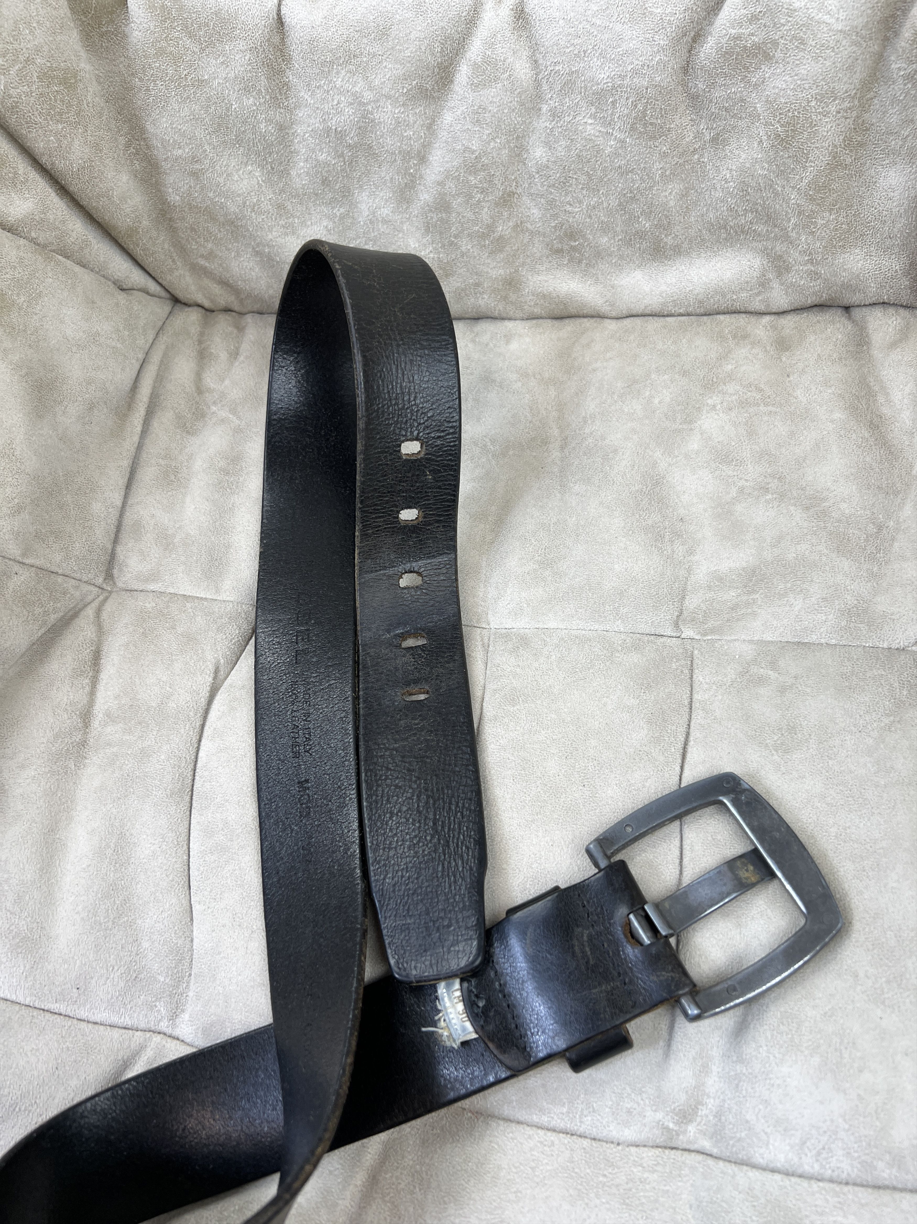 Diesel Vintage y2k Diesel Spell Logo Buckle Leather Belt Size ONE SIZE - 8 Thumbnail
