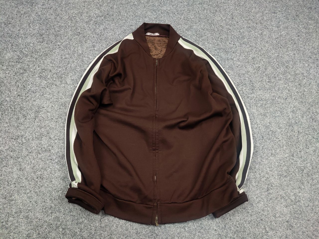 Vintage Tentation Vintage 70's track College Jacket Virgin Wool Dark Size US S / EU 44-46 / 1 - 2 Thumbnail