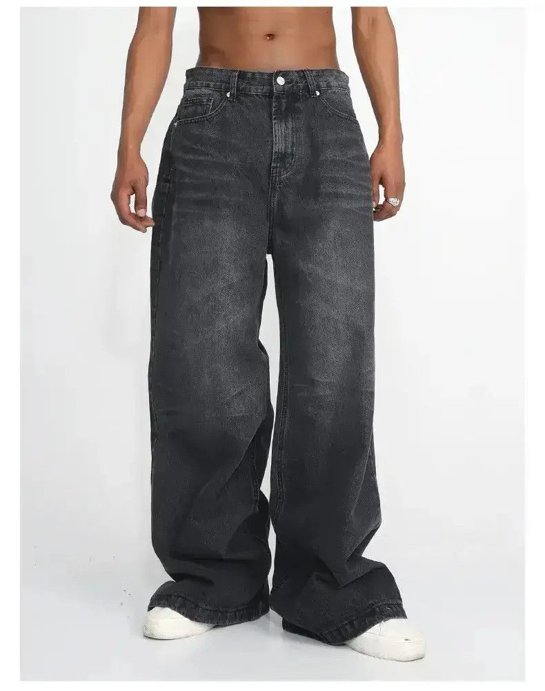 パンツ Sixshooter Prelude baggy denim archive Japanese Brand Six Shooter PRELUDE Baggy Flared Denim | Grailed