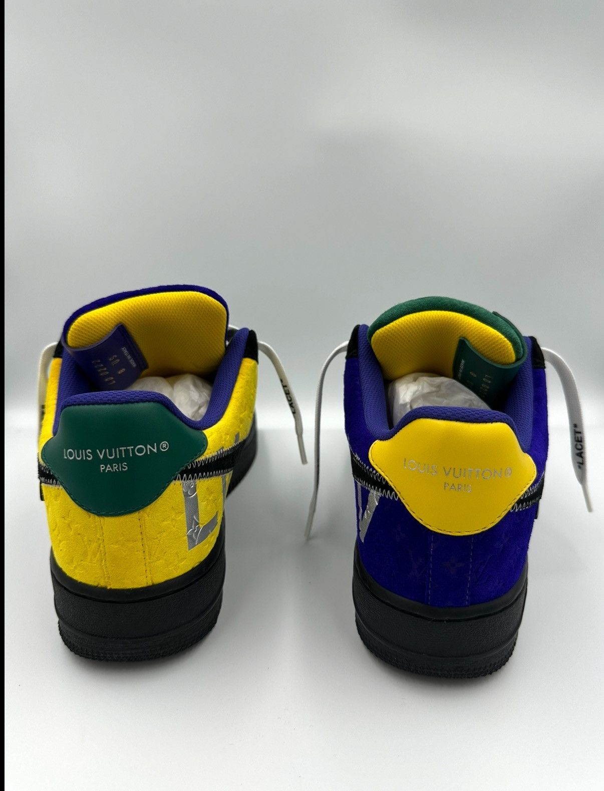 Louis Vuitton Louis Vuitton x Nike Air Force Size US 8 / EU 41 - 12 Thumbnail