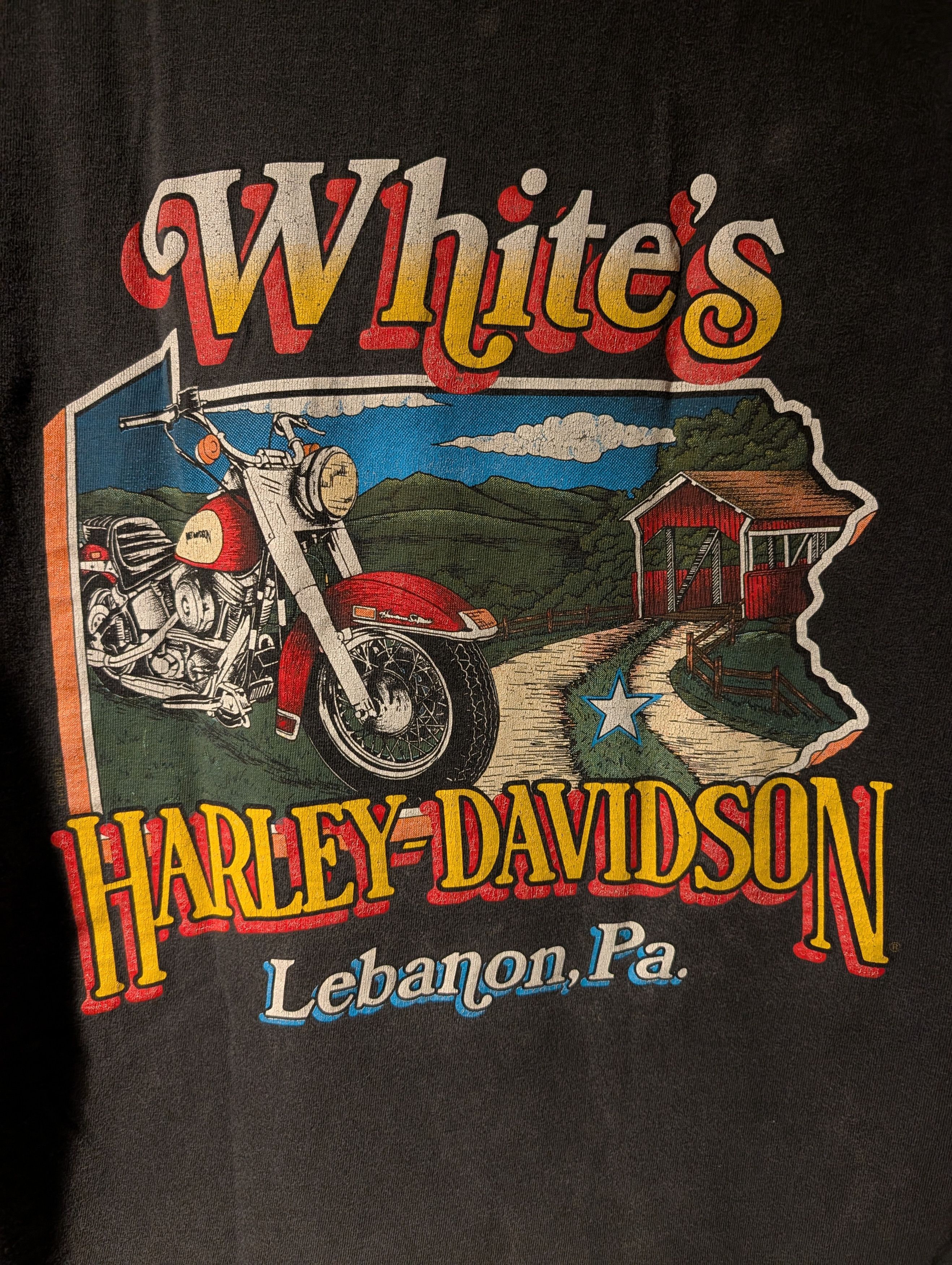 Harley Davidson 1998 Vintage Harley Davidson T Shirt Hot Piece Steel Faded Size US S / EU 44-46 / 1 - 9 Thumbnail