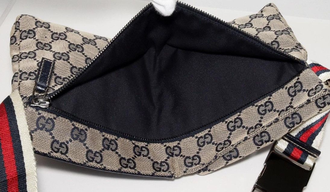 Gucci Authentjc GUCCI GG Canvas Web Belt Bag Multiple Size ONE SIZE - 8 Thumbnail