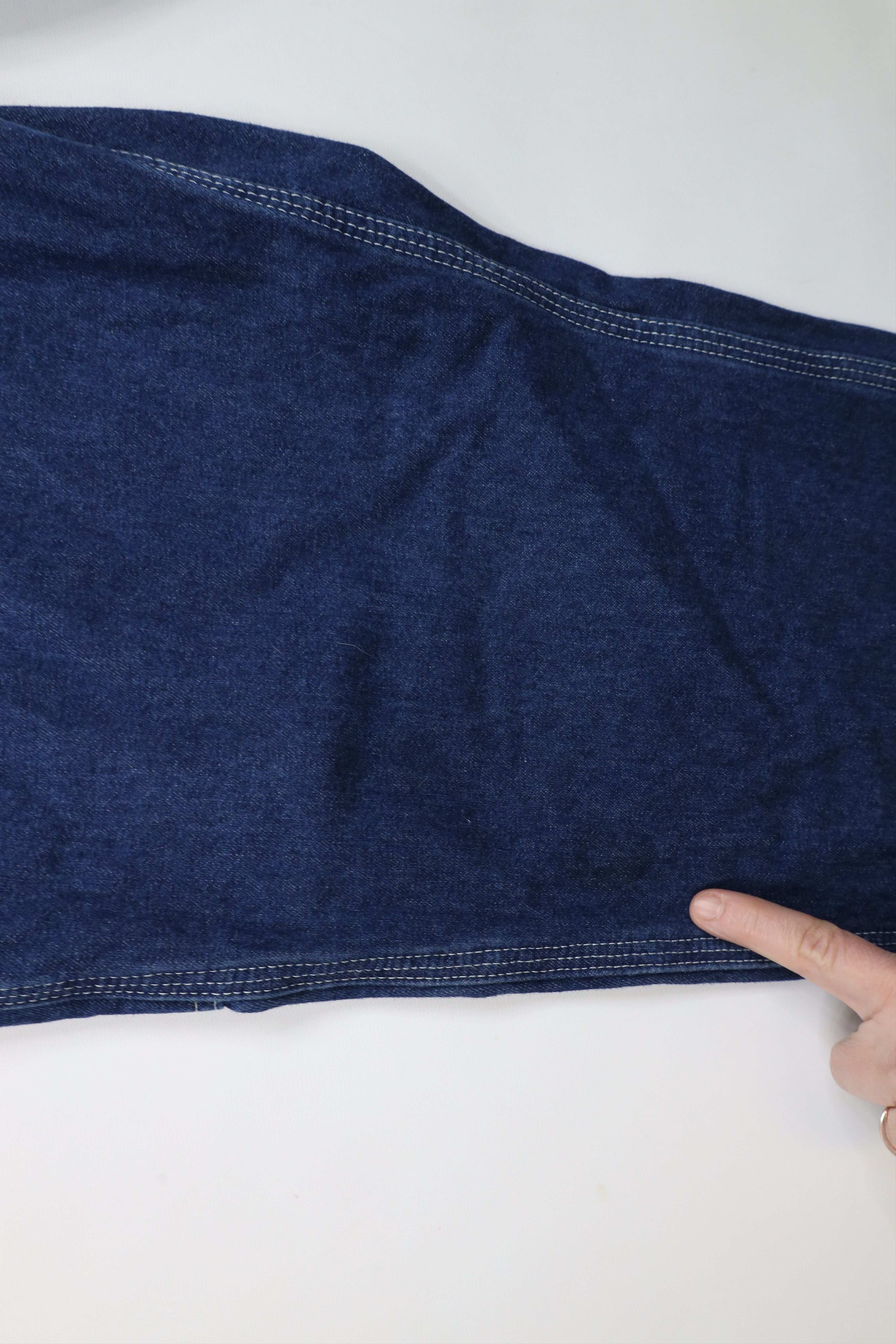 Carhartt × Vintage Vintage Carhartt Wide Leg Dungaree Carpenter Denim Jeans Size US 38 / EU 54 - 6 Thumbnail