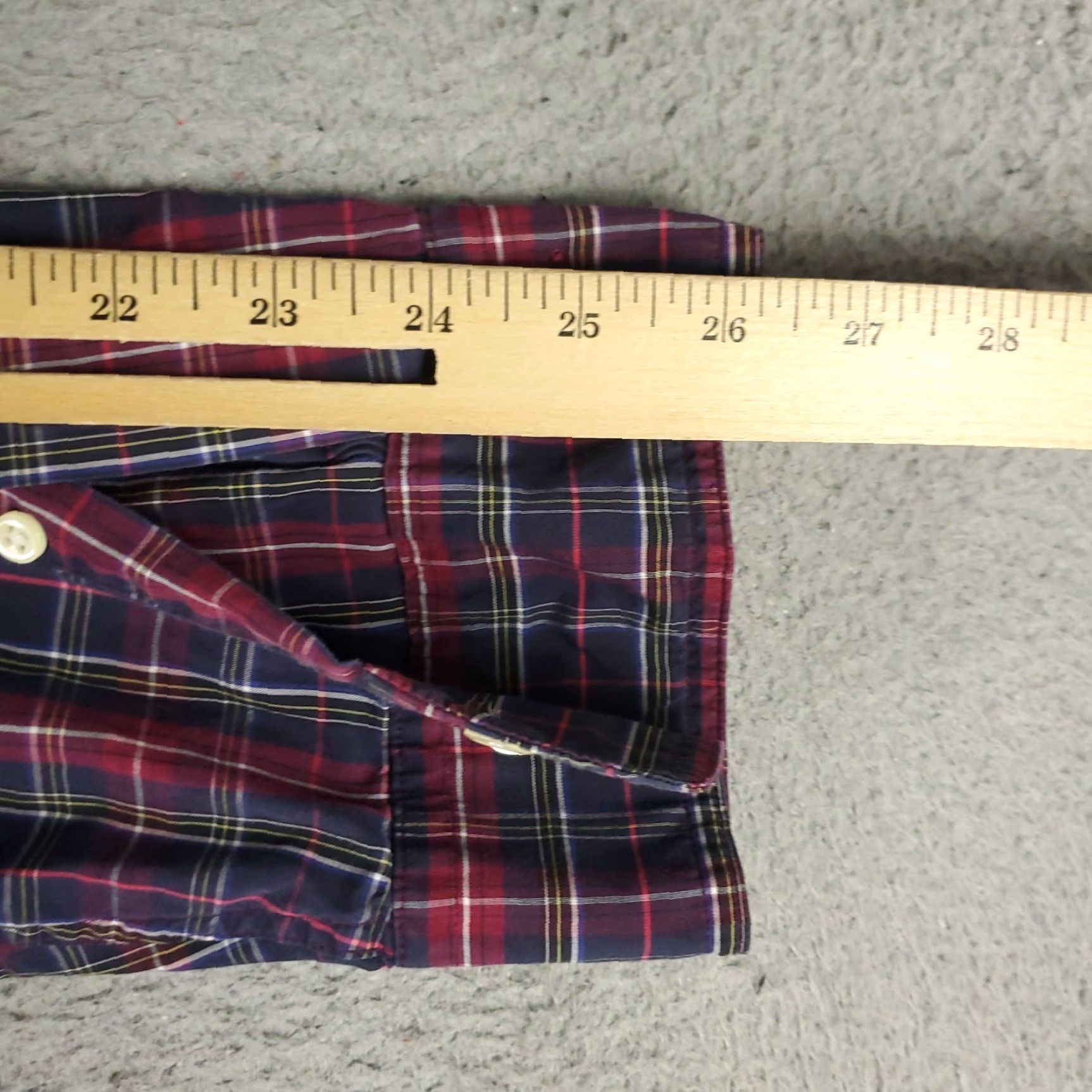 Brooks Brothers VINTAGE Brooks Brothers Shirt Mens XL Red Plaid Slim Fit Button Up Long Sleeve Size US XL / EU 56 / 4 - 6 Thumbnail