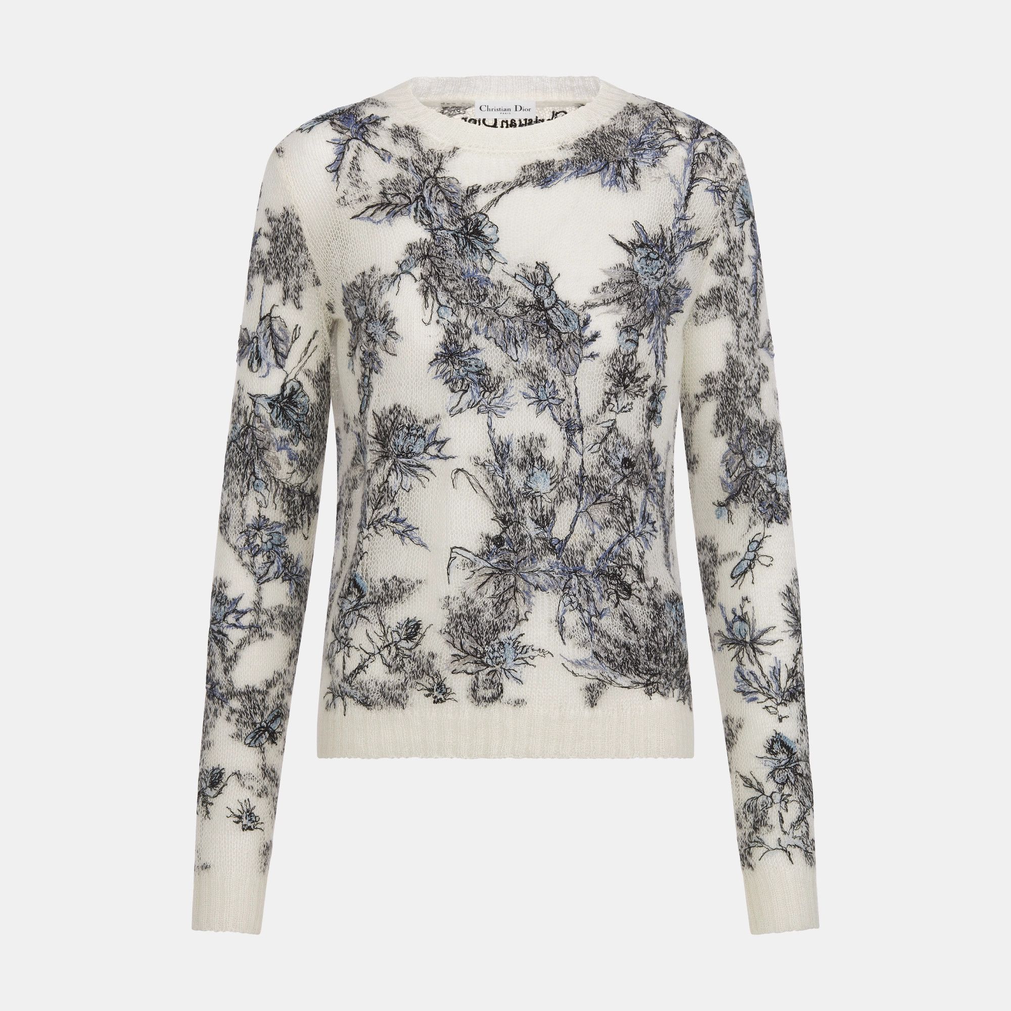 Dior o1bcso1str0126 Sweaters in White Size L / US 10 / IT 46 - 1 Preview