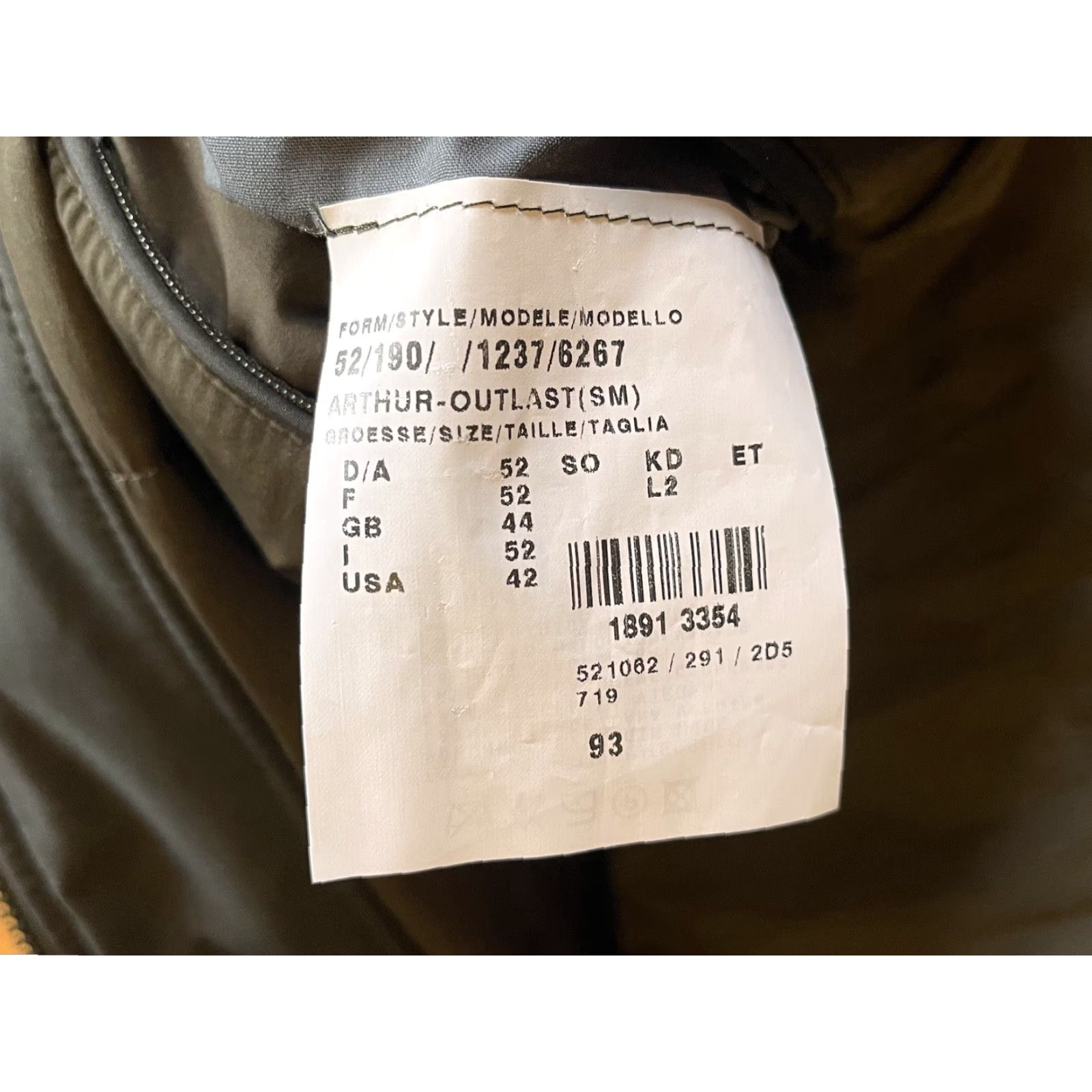 Paul Stuart VINTAGE Paul Stuart Arthur Outlast Car Coat Men’s Large Green Wool Cashmere Size US L / EU 52-54 / 3 - 4 Thumbnail