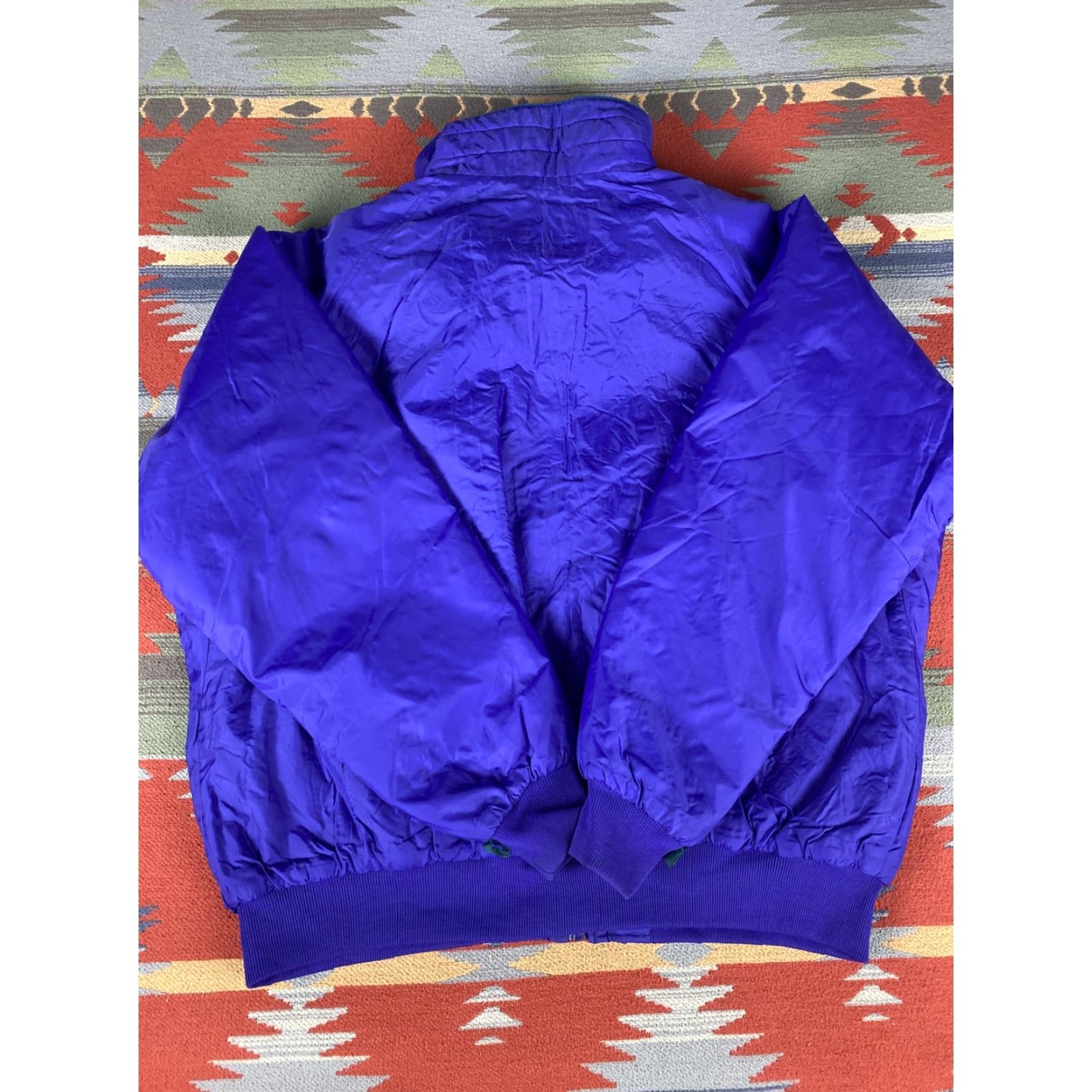 Vintage VINTAGE Columbia Sportswear Jacket Windbreaker XL Purple Fleece Lined Bomber Jacker Mens Size US XL / EU 56 / 4 - 6 Thumbnail