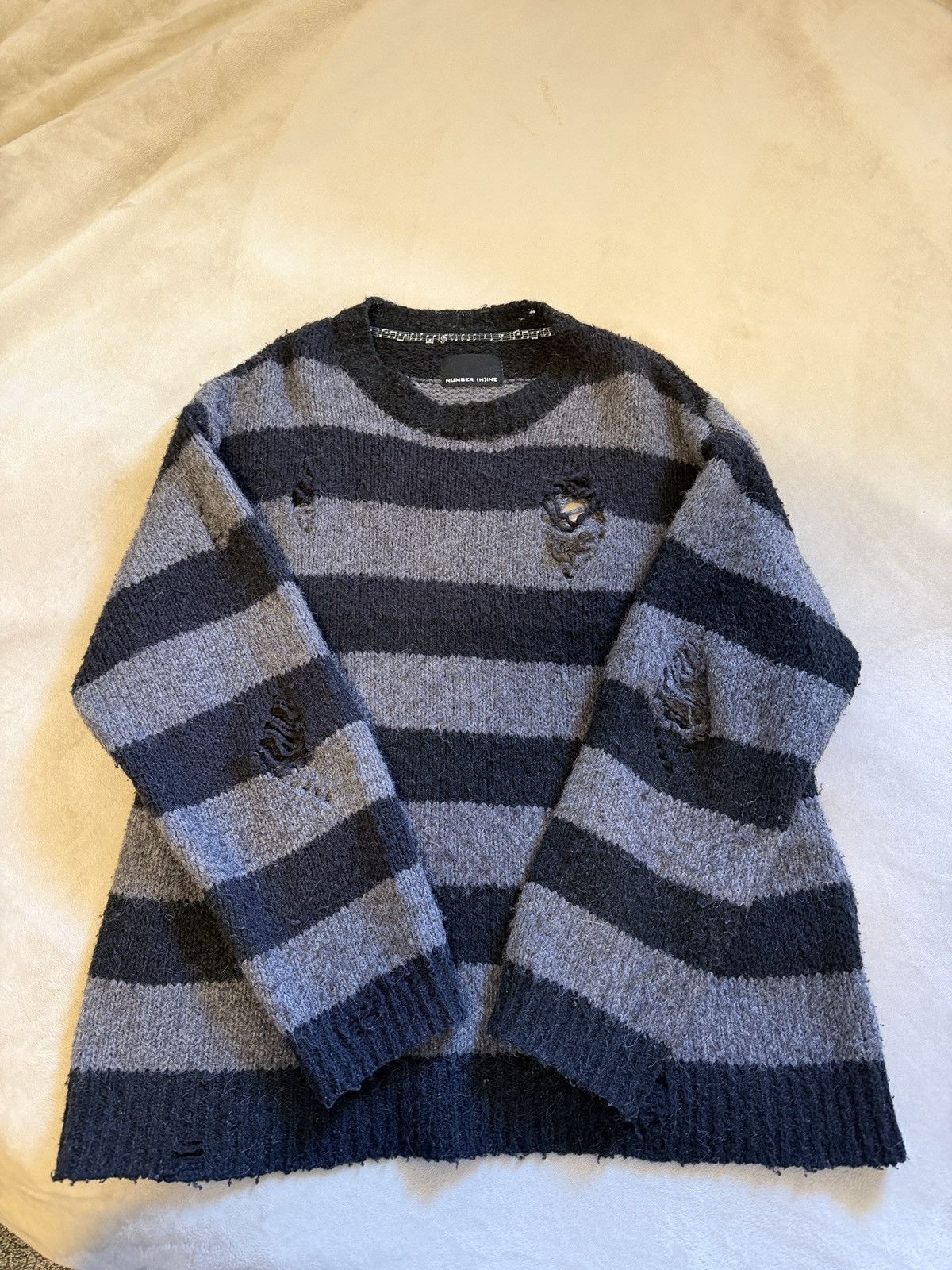 Number (N)ine Number (N)ine Alpaca fur sweater Size US M / EU 48-50 / 2 - 1 Thumbnail