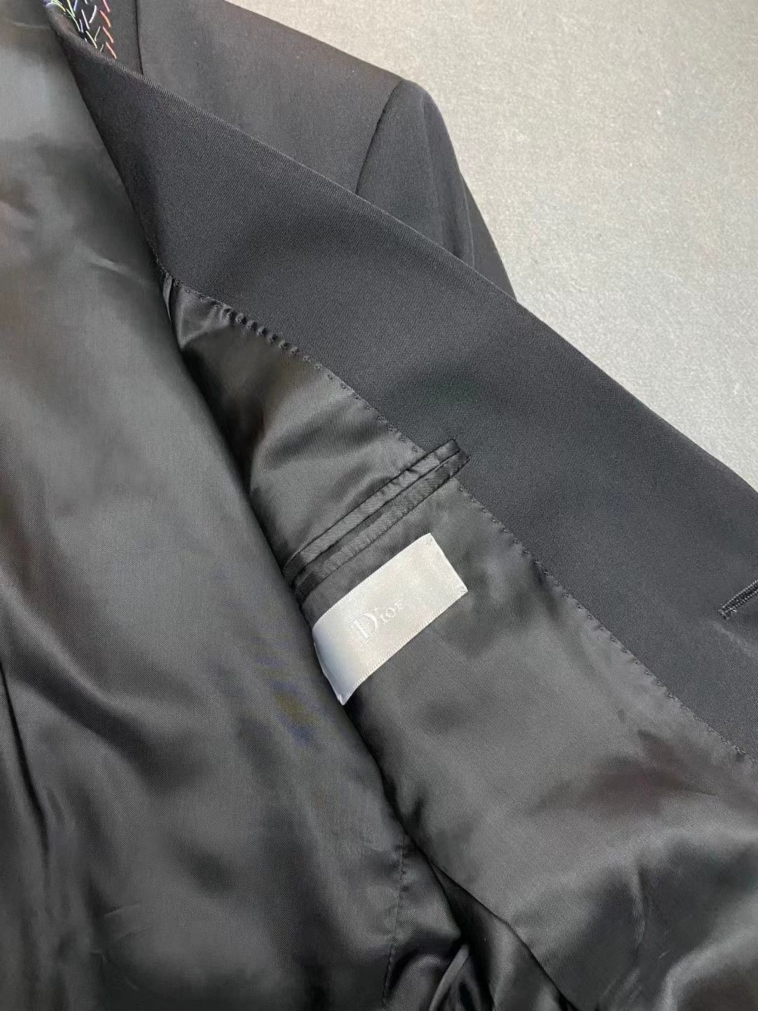 Dior Dior Homme Striped Blazer 46 Size 46L - 5 Thumbnail