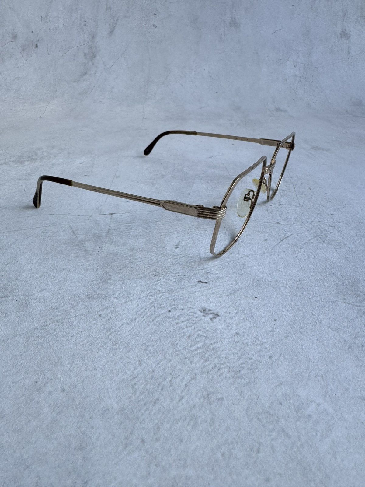 Vintage Rodenstock Sunglasses Vintage Gold Metal Eyeglasses Size ONE SIZE - 3 Thumbnail