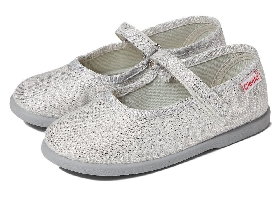 Other Cienta Kids Shoes Baby Girl's 24013 Toddler Silver Sparkle Size US 6.5 / IT 36.5 - 1 Thumbnail