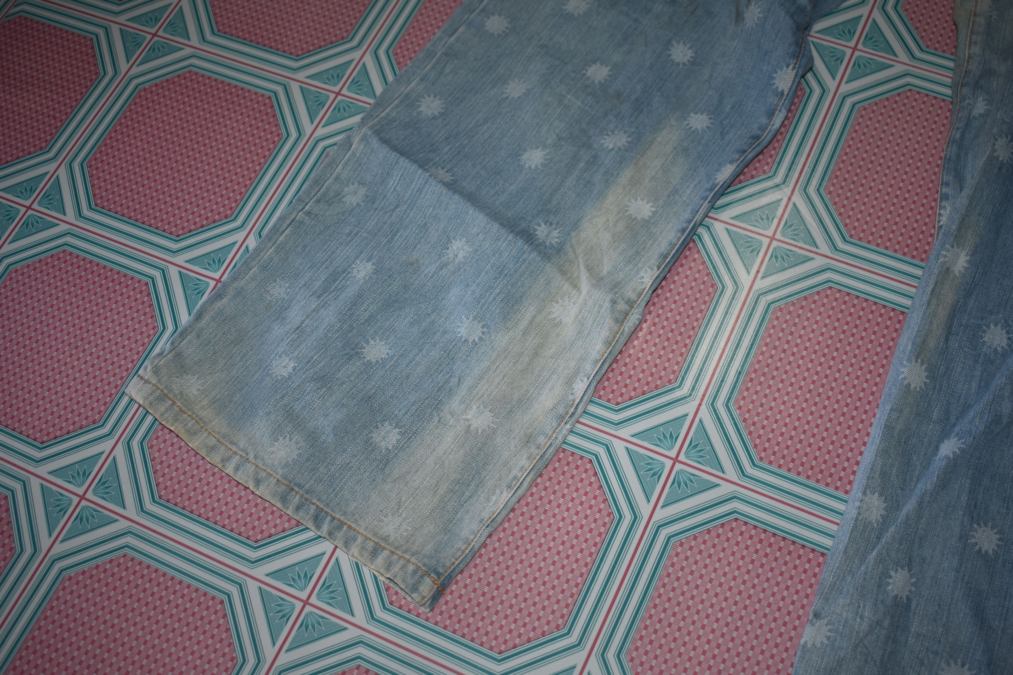 If Six Was Nine × Issey Miyake × Japanese Brand VINTAGE SUNOAKUWAHARA BY ISSEY MIYAKE DENIM JEANS SIZE 33 Size US 33 - 5 Thumbnail
