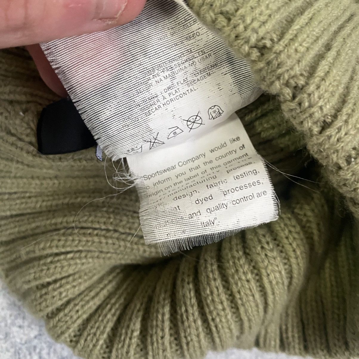 Stone Island Vintage Stone Island Beanie Size ONE SIZE - 6 Thumbnail