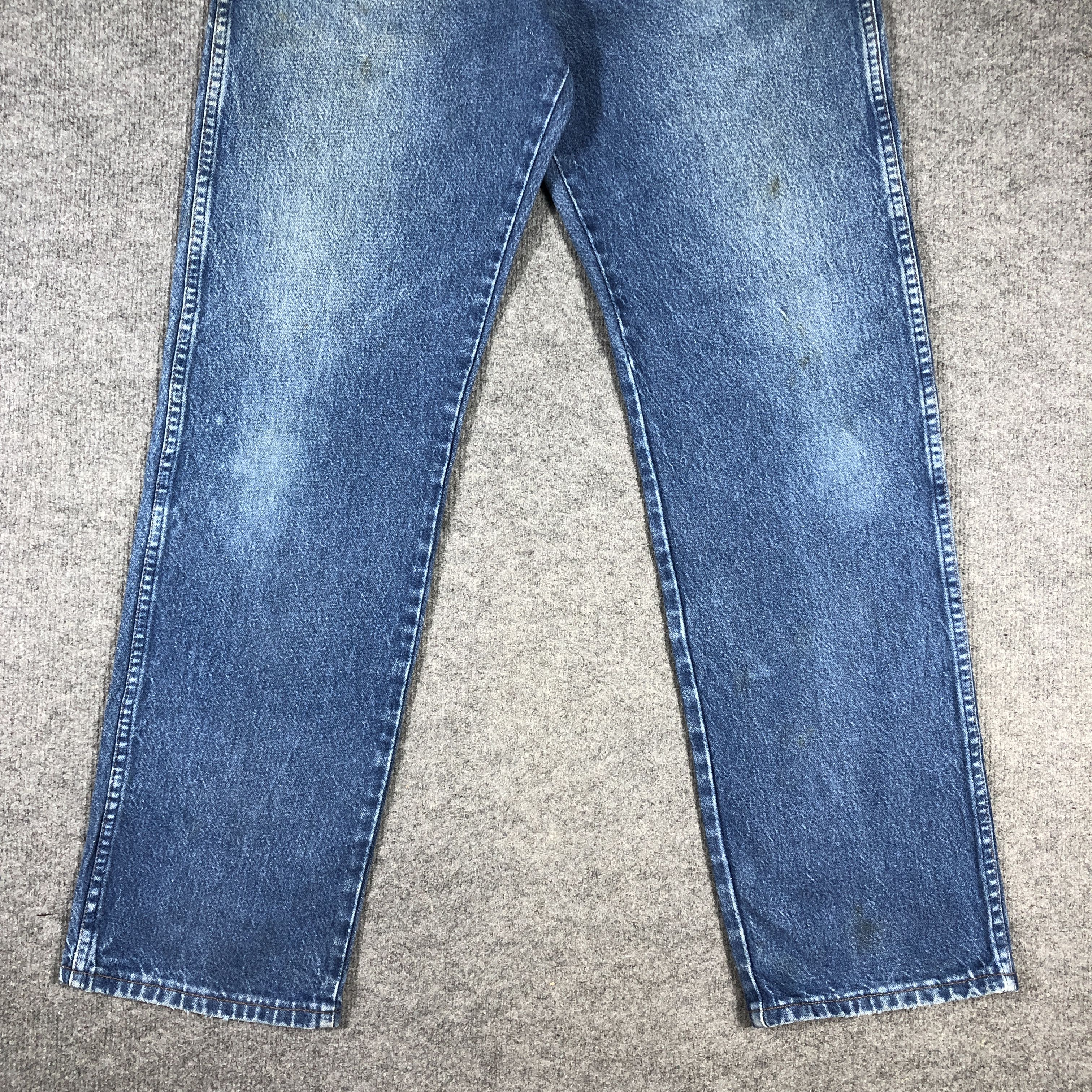 Vintage × Wrangler Vintage Wrangler Light Blue Wash Jeans L716 Size US 31 - 3 Thumbnail