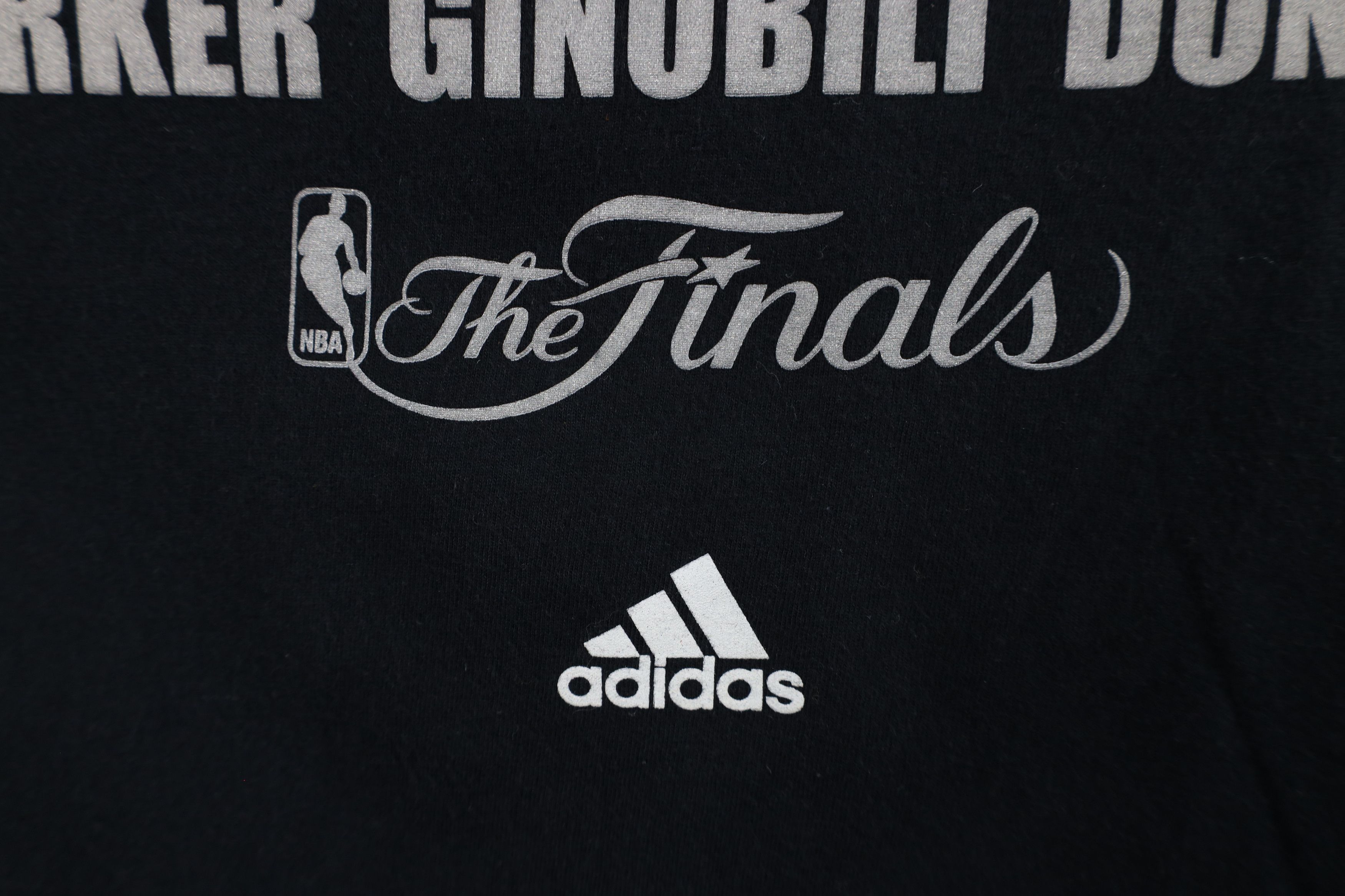 Adidas × Vintage Vintage Y2K Adidas Spurs Parker Ginobili Duncan T-Shirt Size US M / EU 48-50 / 2 - 5 Thumbnail