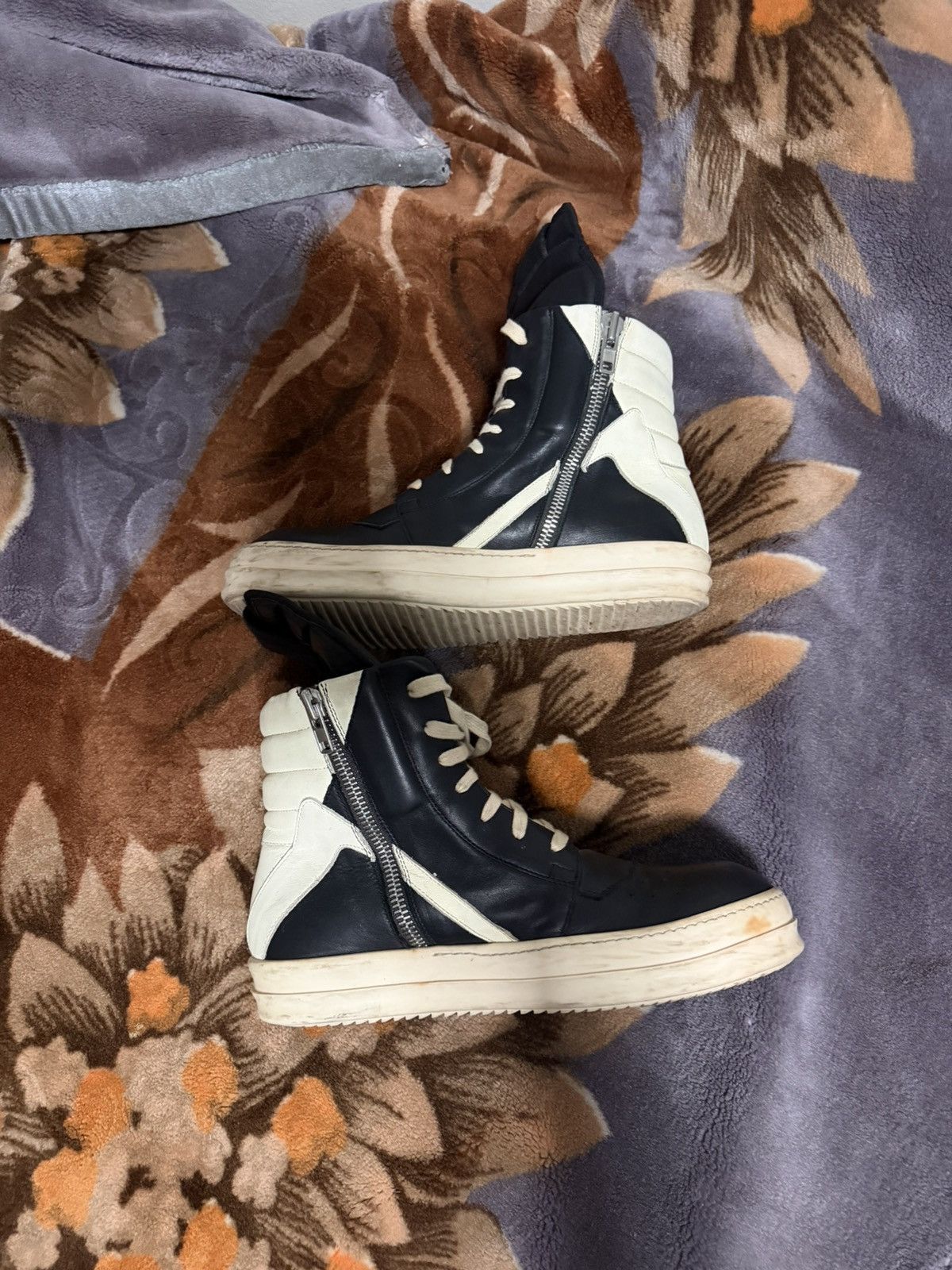 Rick Owens 2016 Geo baskets Size US 9 / EU 42 - 2 Thumbnail