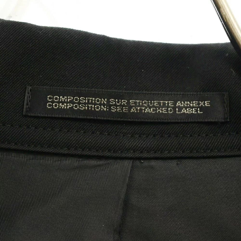 Yohji Yamamoto YOHJI YAMAMOTO POUR HOMME 19AW Wool gabardine long coat Size US M / EU 48-50 / 2 - 7 Thumbnail