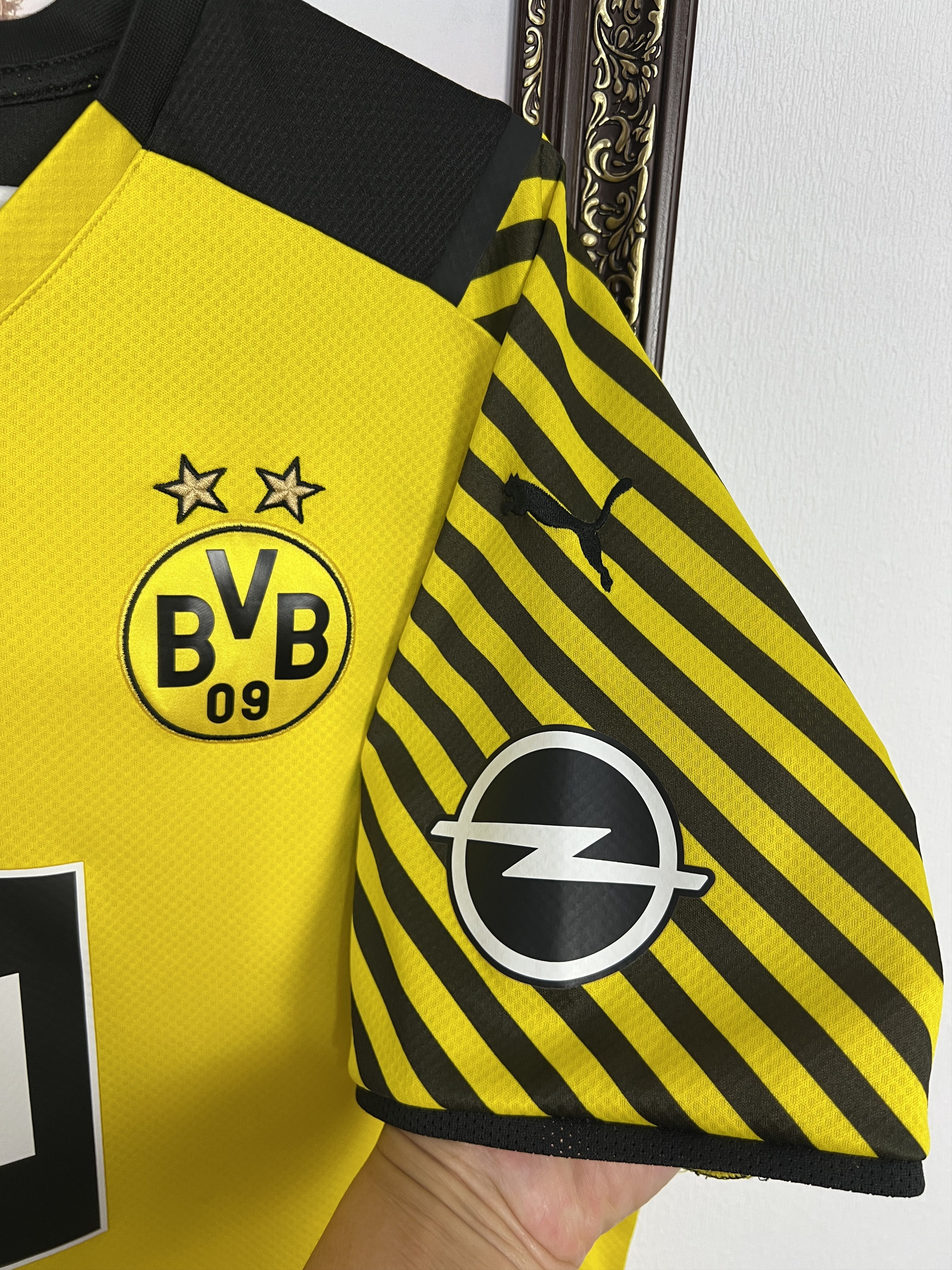 Puma Borussia Dortmund Home football shirt 2021 Soccer Puma Size US XL / EU 56 / 4 - 4 Thumbnail